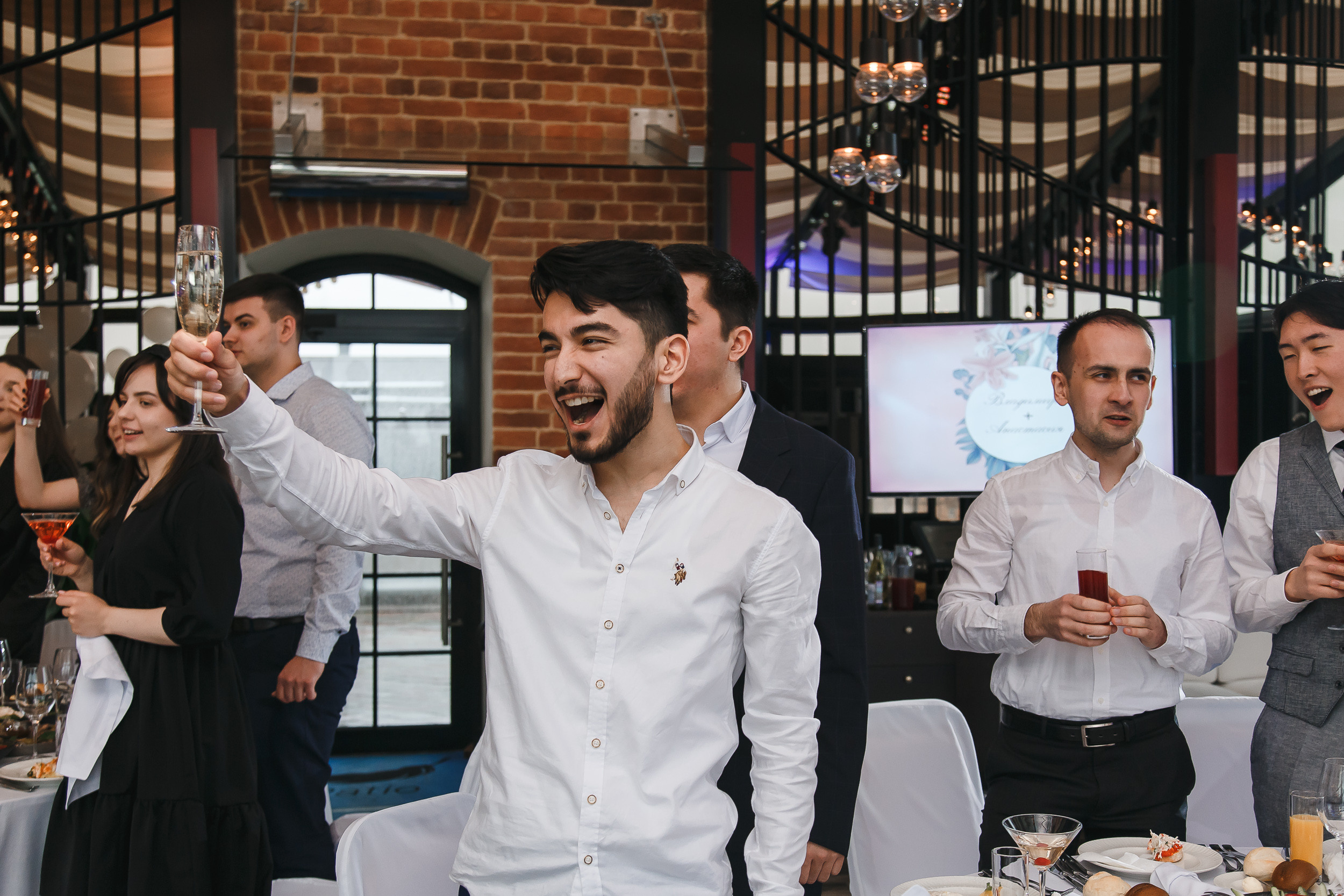 Свадебный банкет Владимира и Анастасии