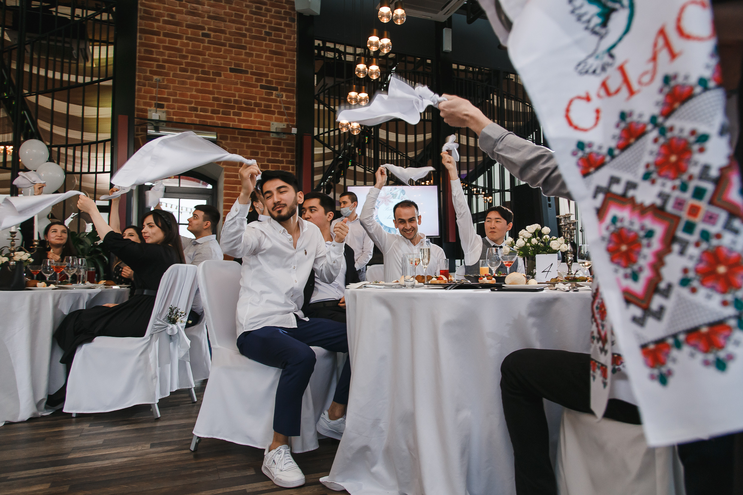 Свадебный банкет Владимира и Анастасии