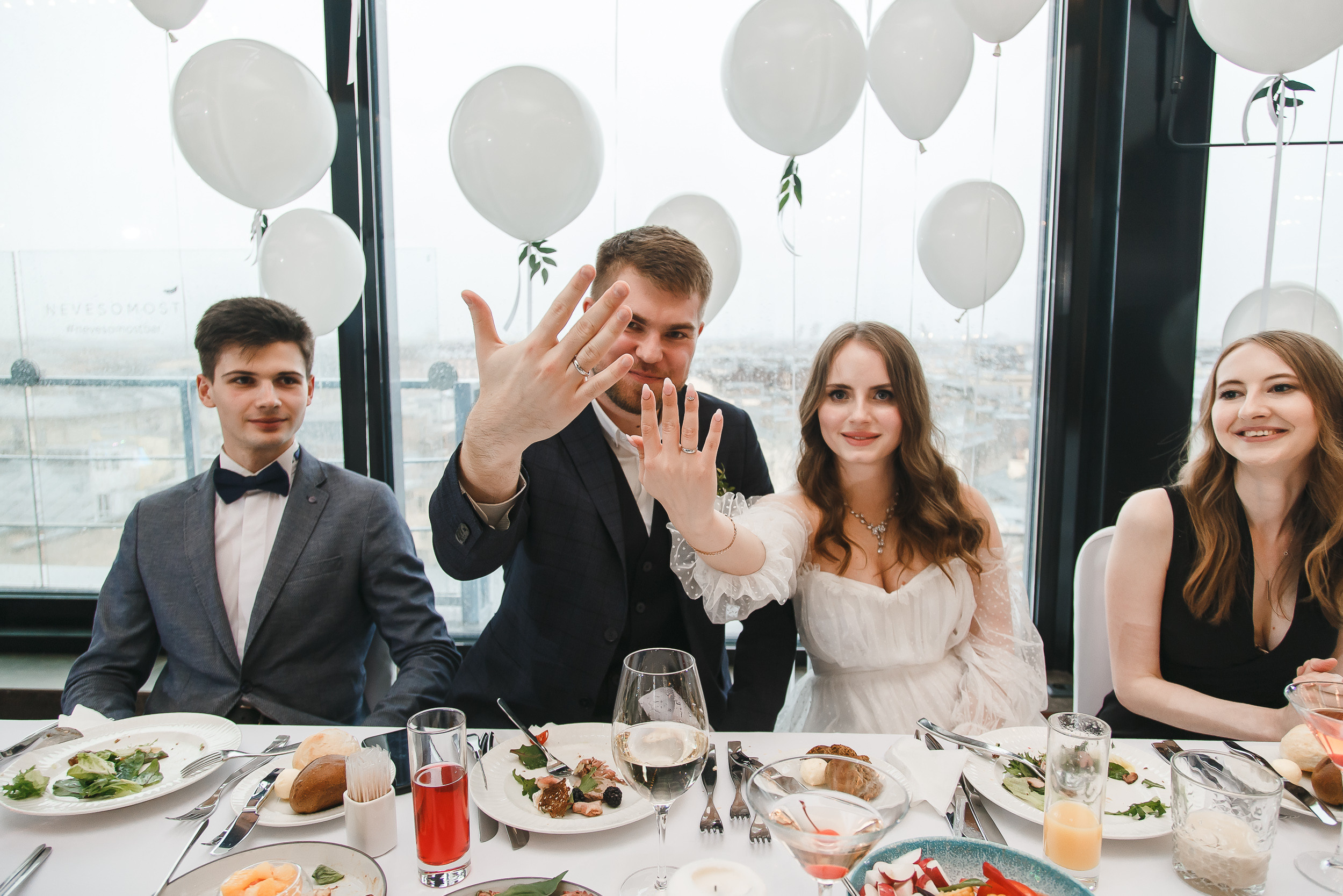 Свадебный банкет Владимира и Анастасии