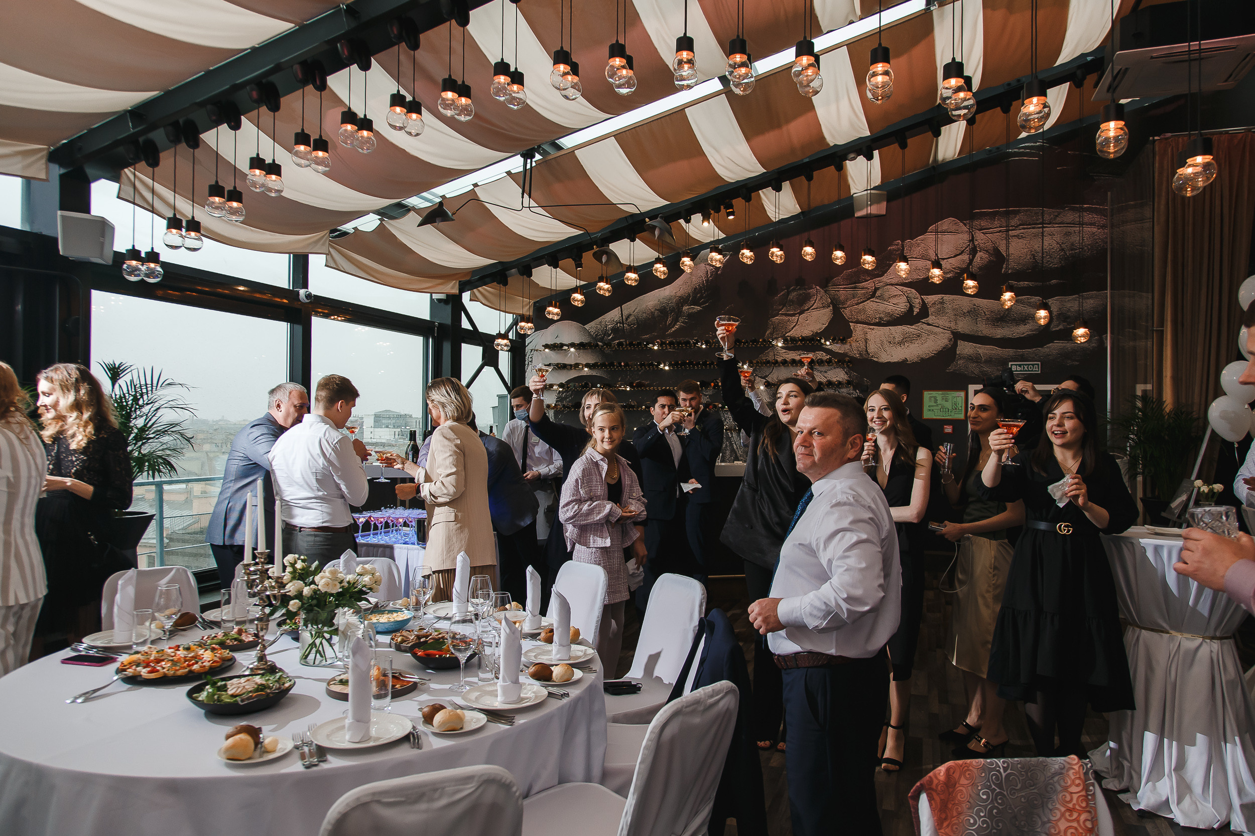 Свадебный банкет Владимира и Анастасии