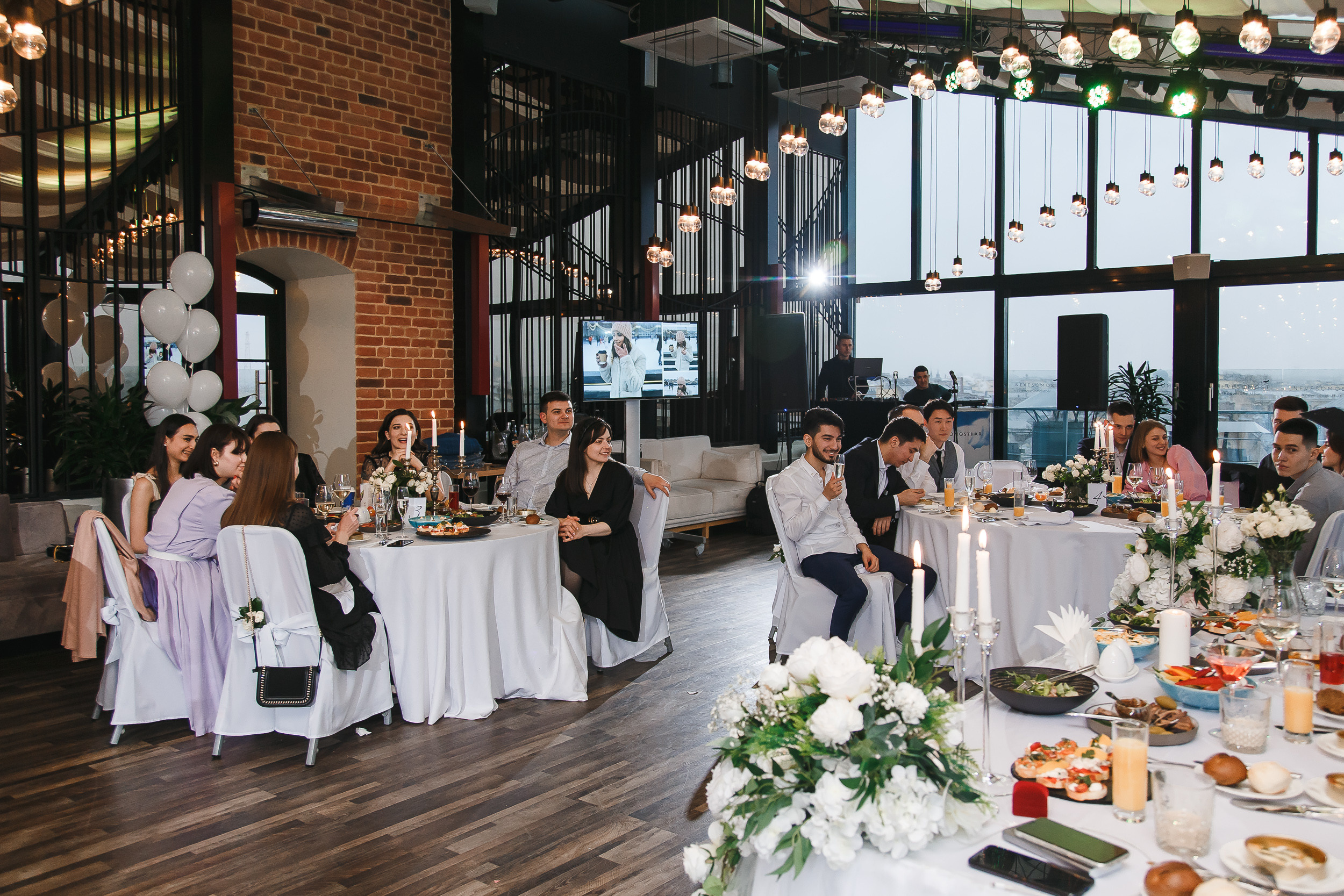 Свадебный банкет Владимира и Анастасии