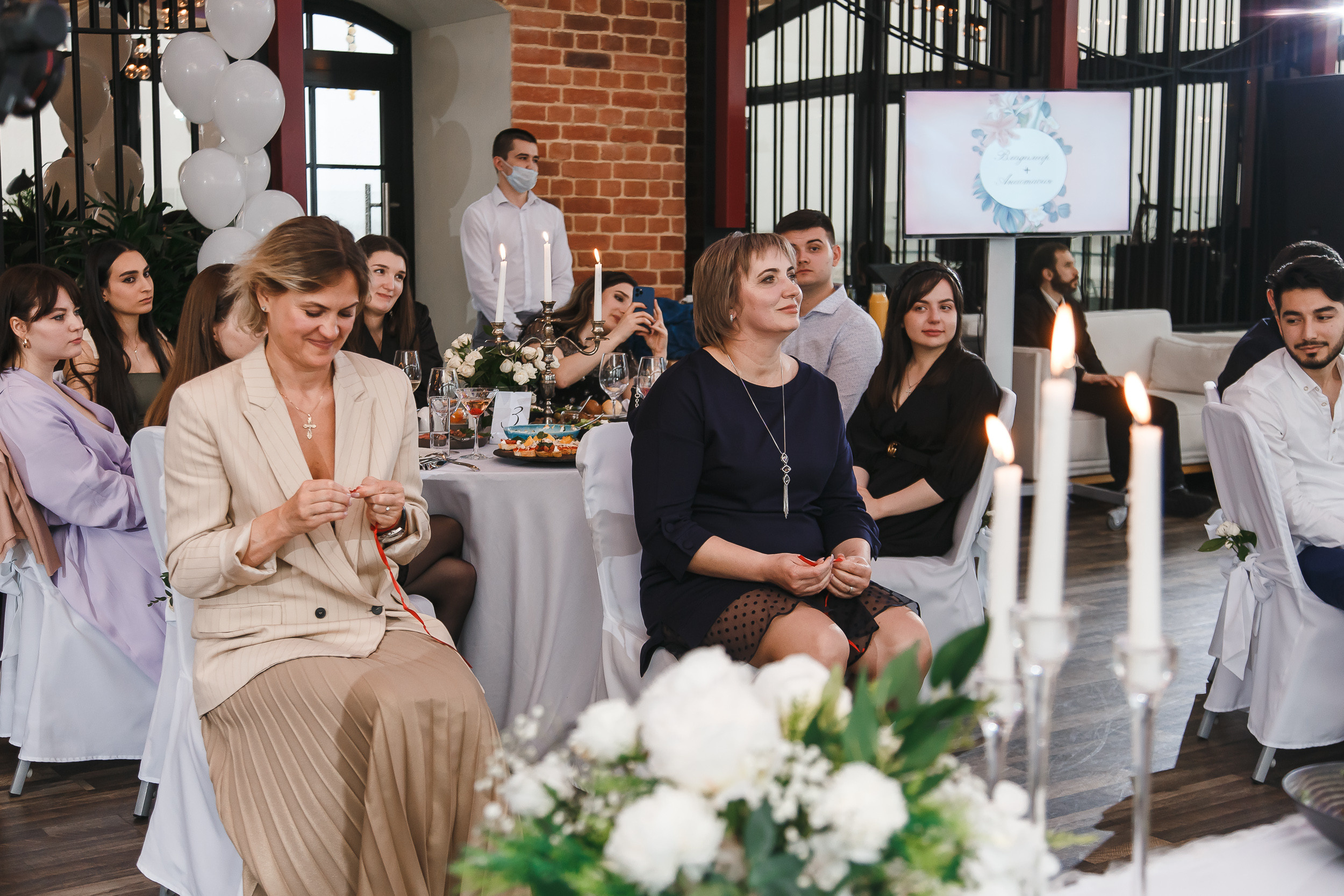 Свадебный банкет Владимира и Анастасии