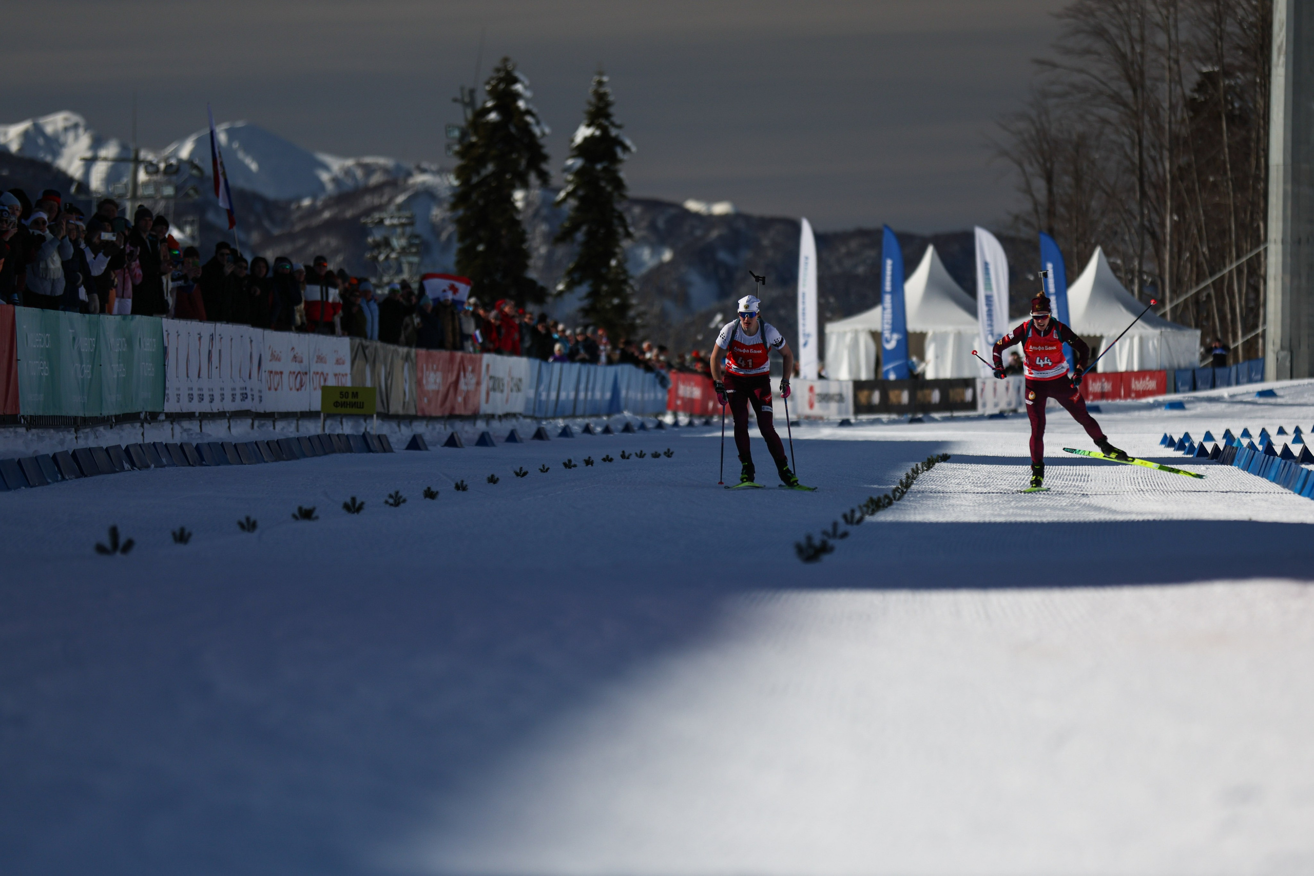 Биатлон спринт