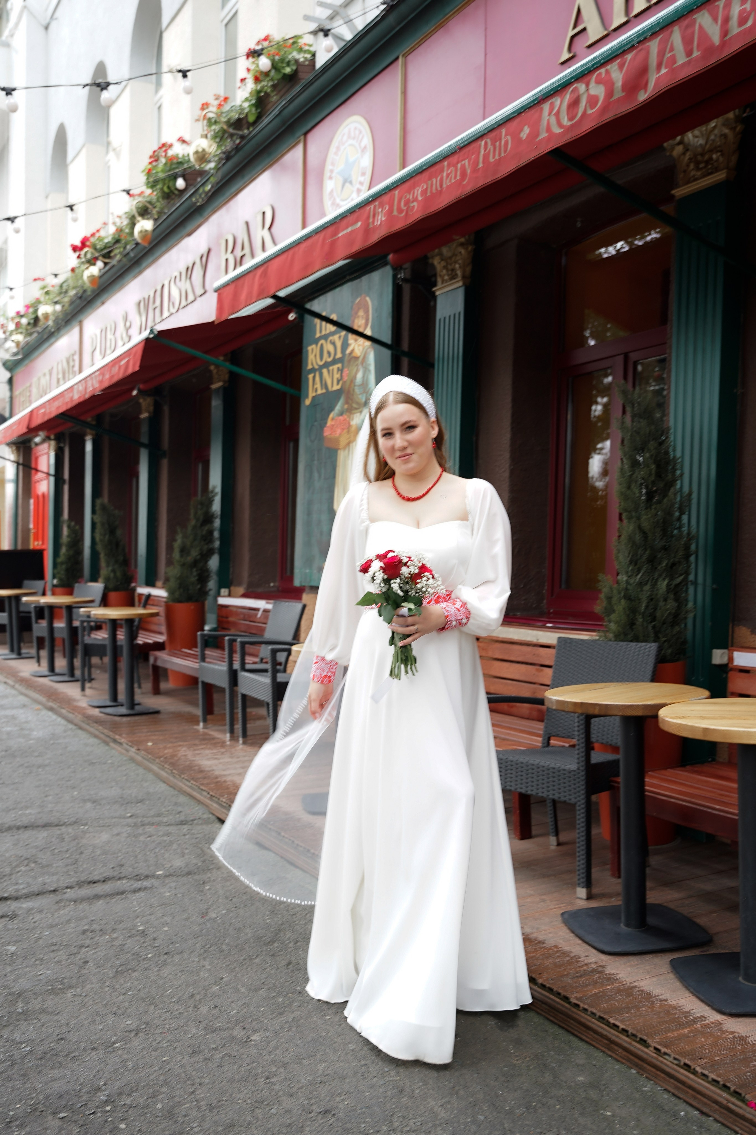 Свадебная фотосессия в русском стиле