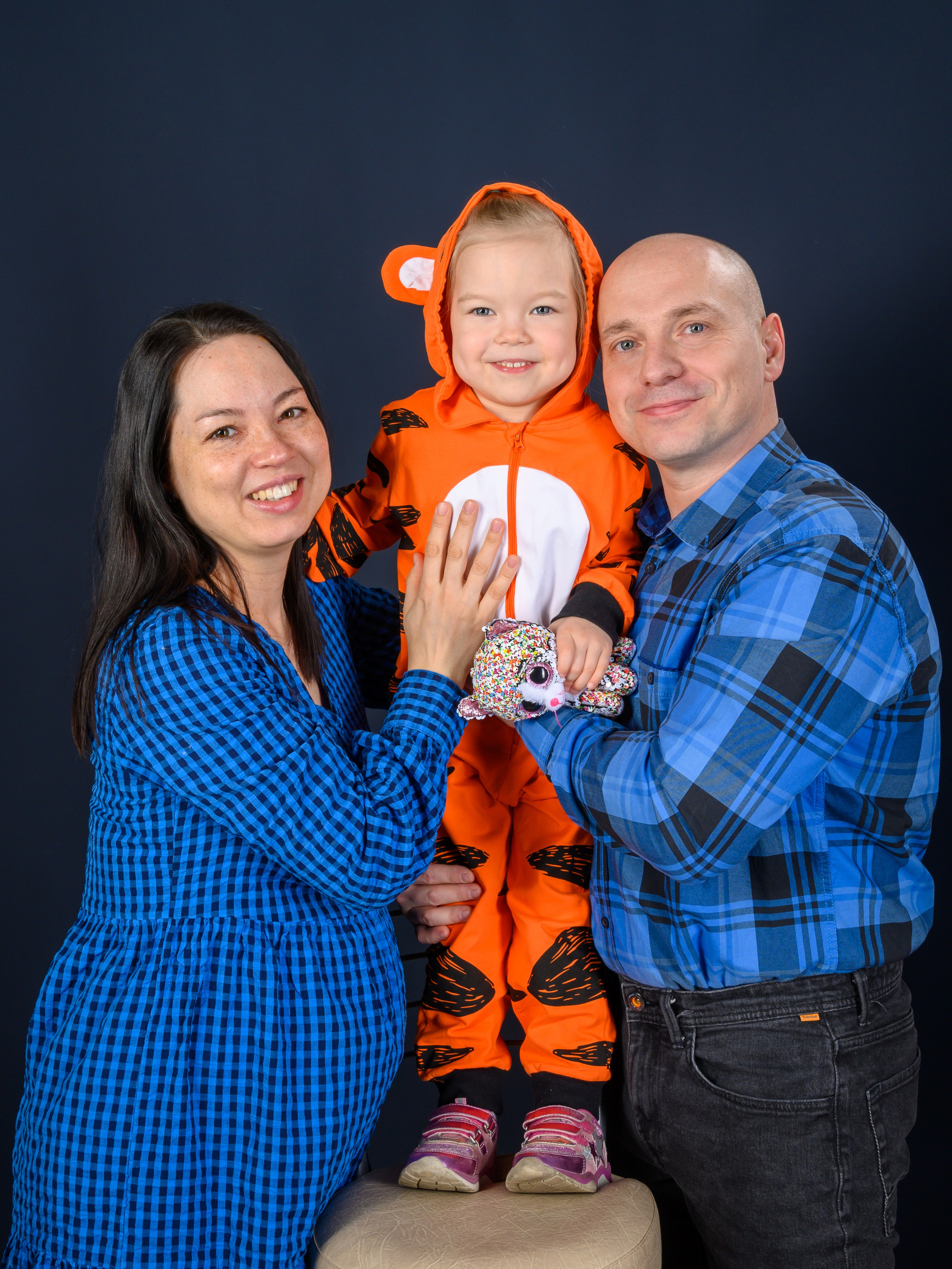 Семейная Фотосессия. Фотограф Андрей Зикеев, фотостудия AzArt Studio в Москве