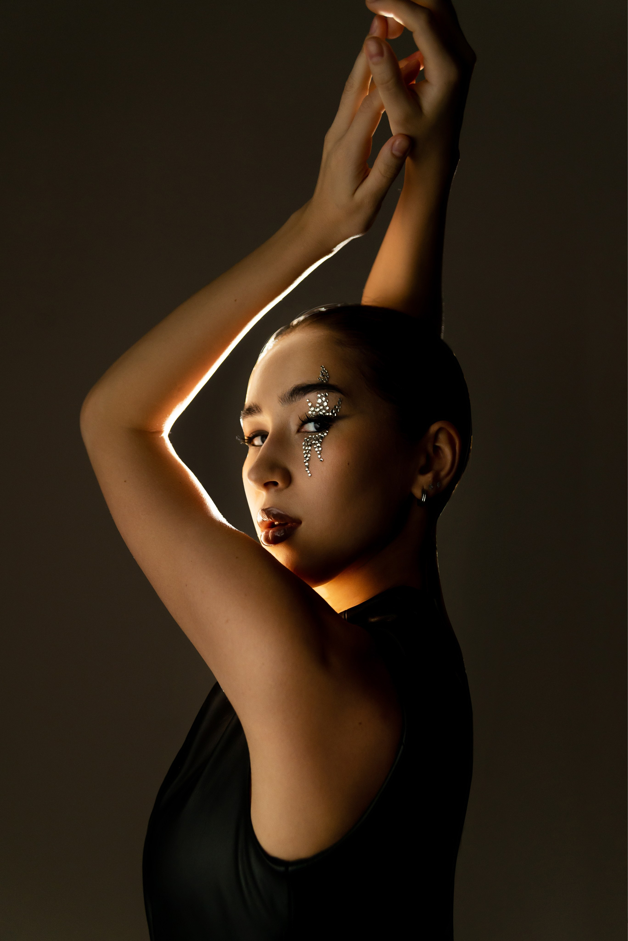 В студии. Асель Мурзина фотограф Казань