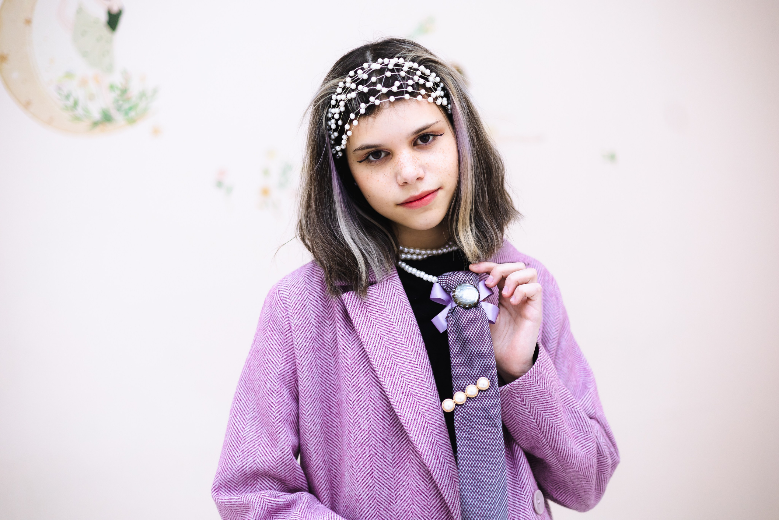 Галстук-переделка — стильное решение для оригинального образа девочки-подростка. Школа для девочек во Владивостоке — Само Совершенство