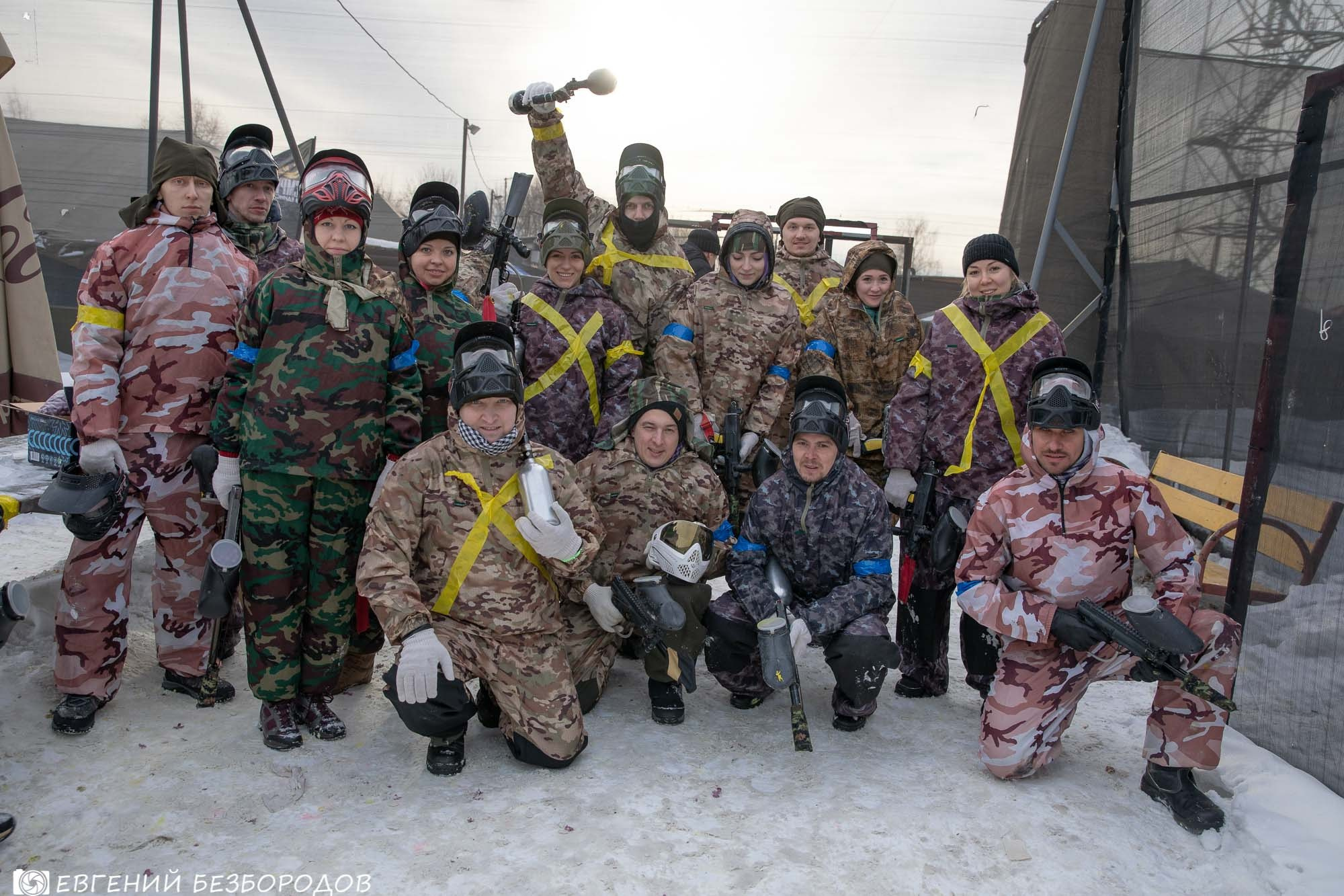 Пейнтбол + шашлыки | 23.02.2019. Галерея Фантим