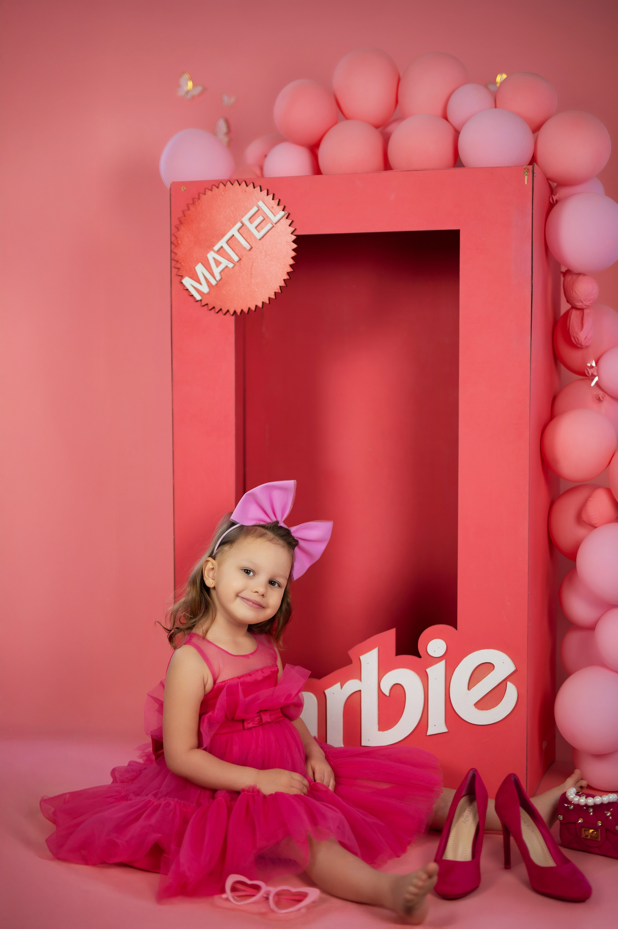 Как создать идеальную фотосессию Барби для четырёхлетней девочки. Детский и семейный фотограф Москва Рязань