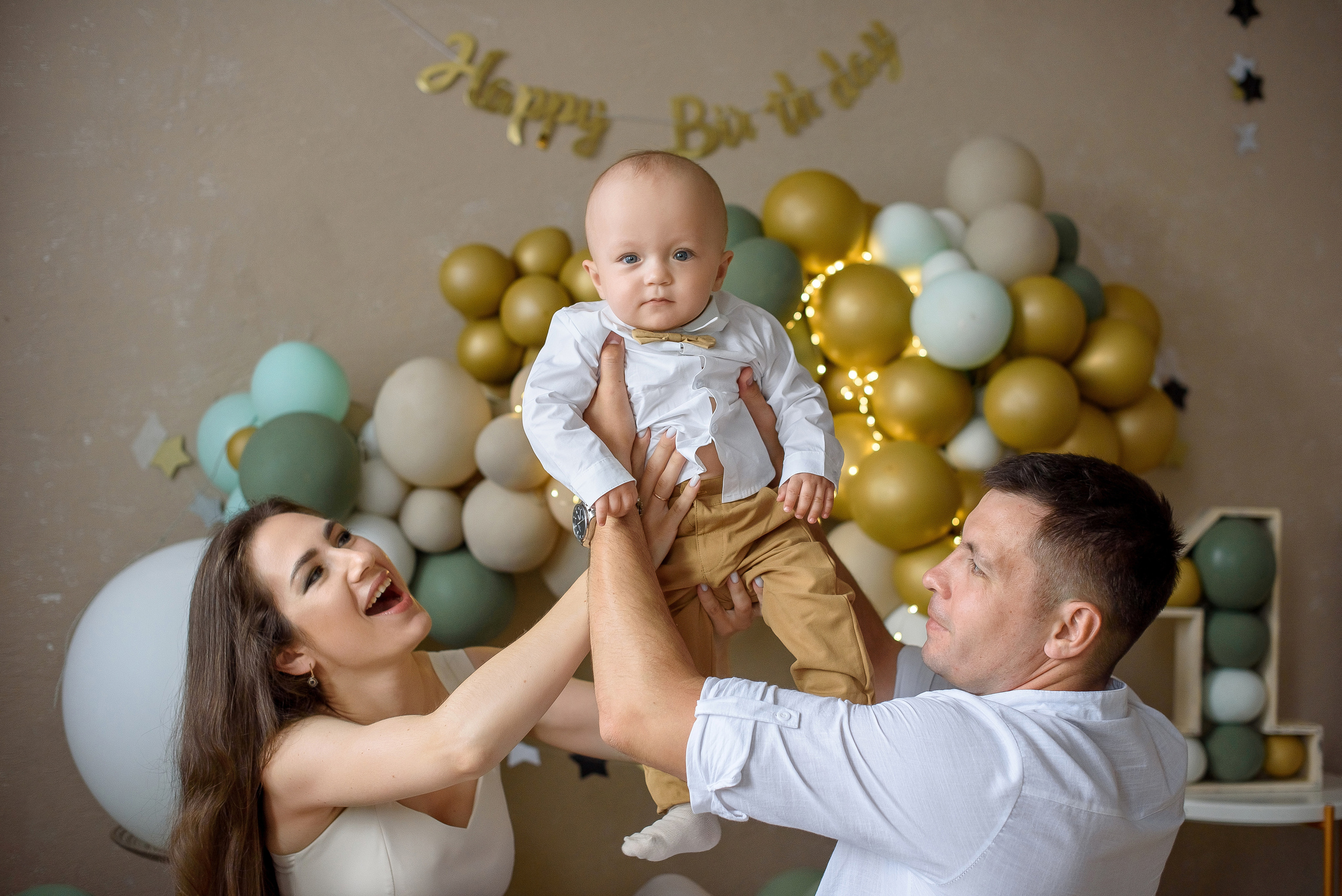 Годовасики)). Фотограф Каменск-Уральский Алена Обвинцева (фото новорожденных, в ожид