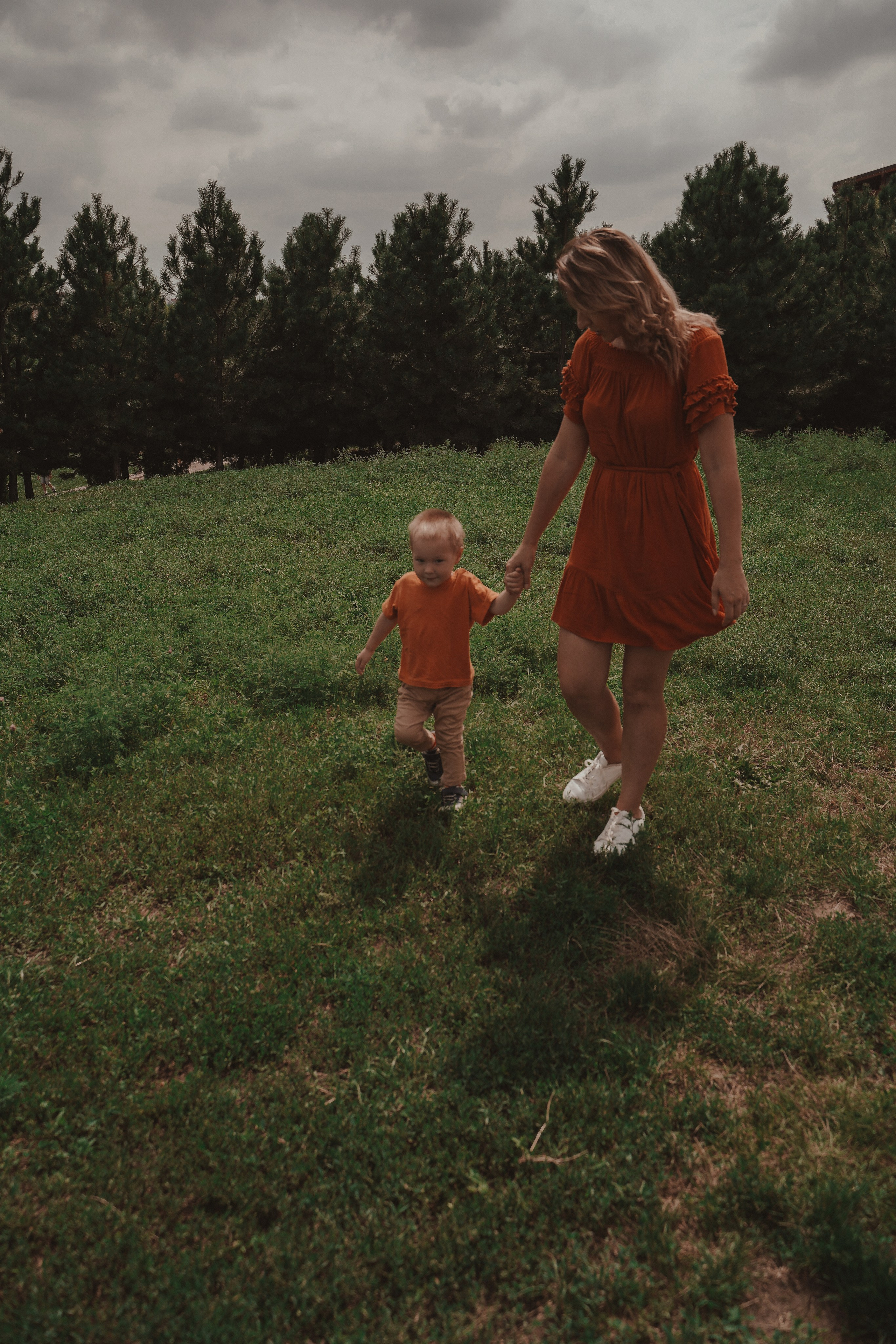 Семейная фотосессия в Немецкой деревне. Семейный и женский фотограф в Краснодаре Анастасия Приймак