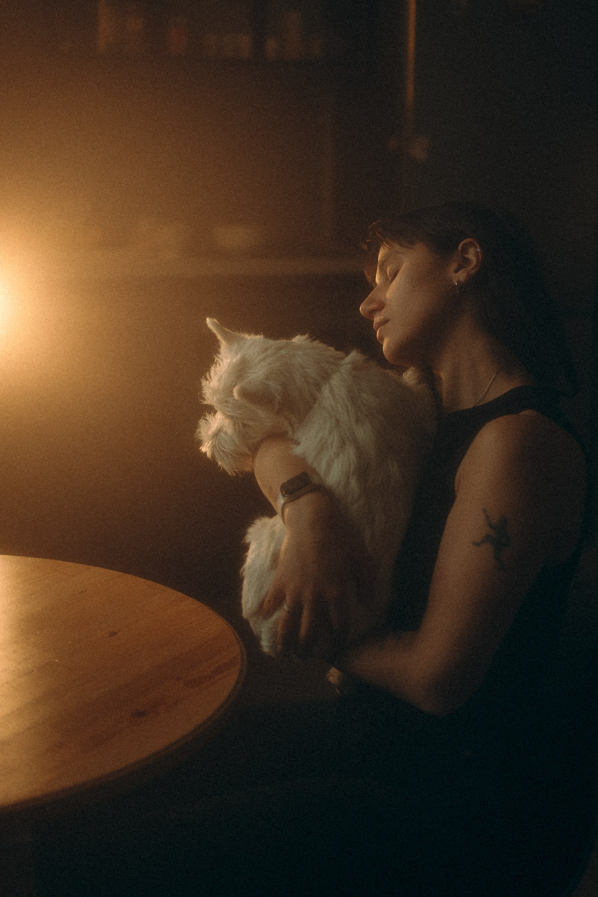 Снежуля, Мари и Саша. Фотограф анималист Анастасия Пикей