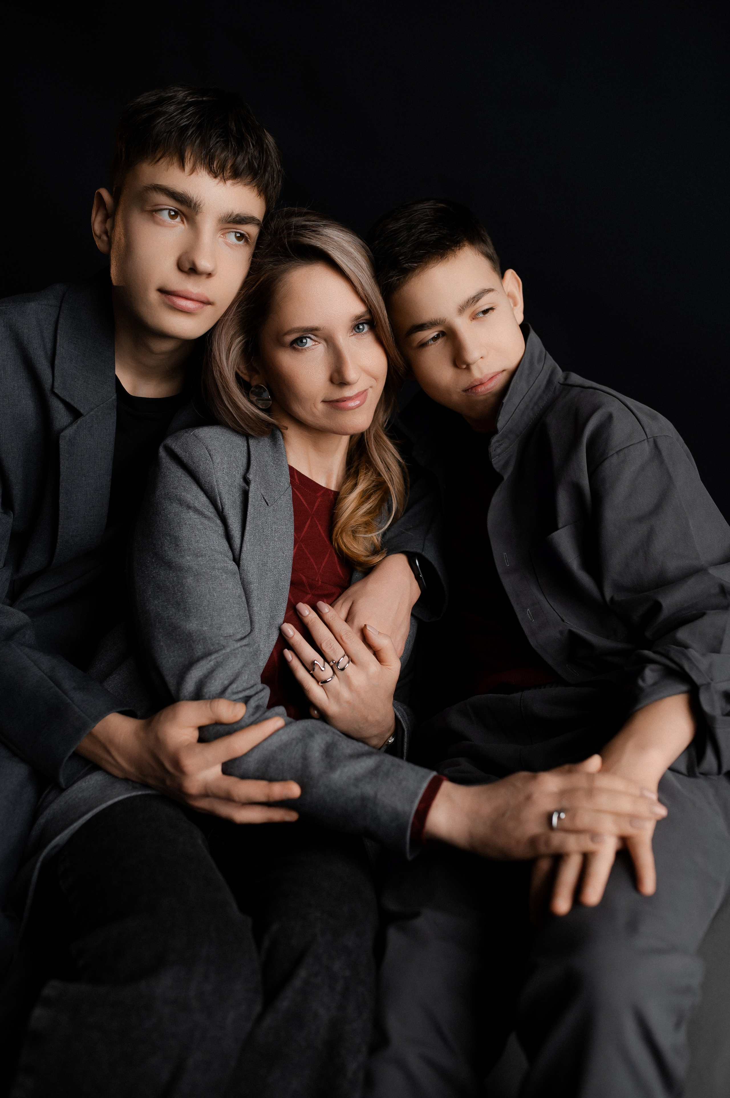 Семейная в студии. Фотограф Алексин, Тула