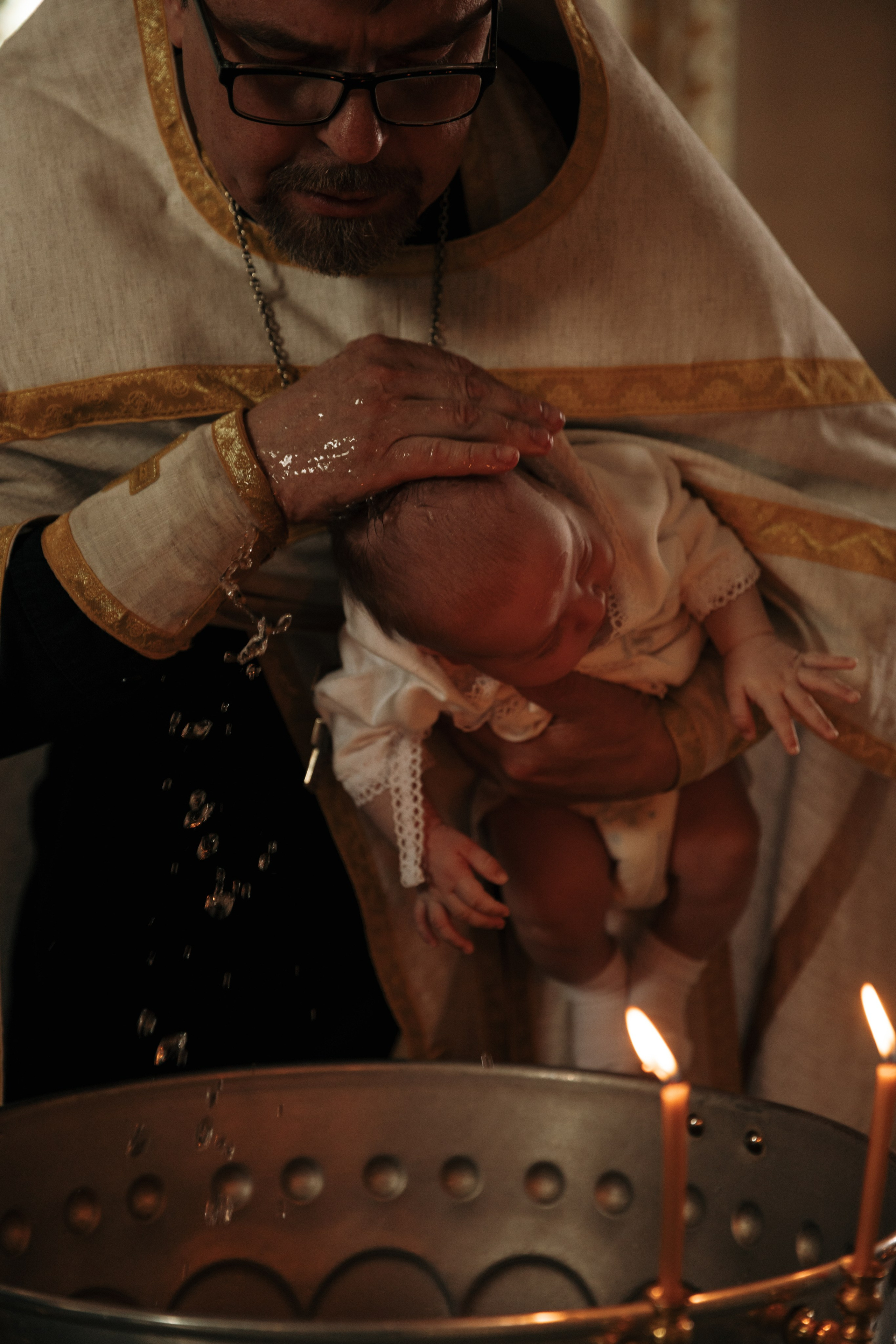 Таинство Крещения Никиты. Фотограф Сальск Катерина