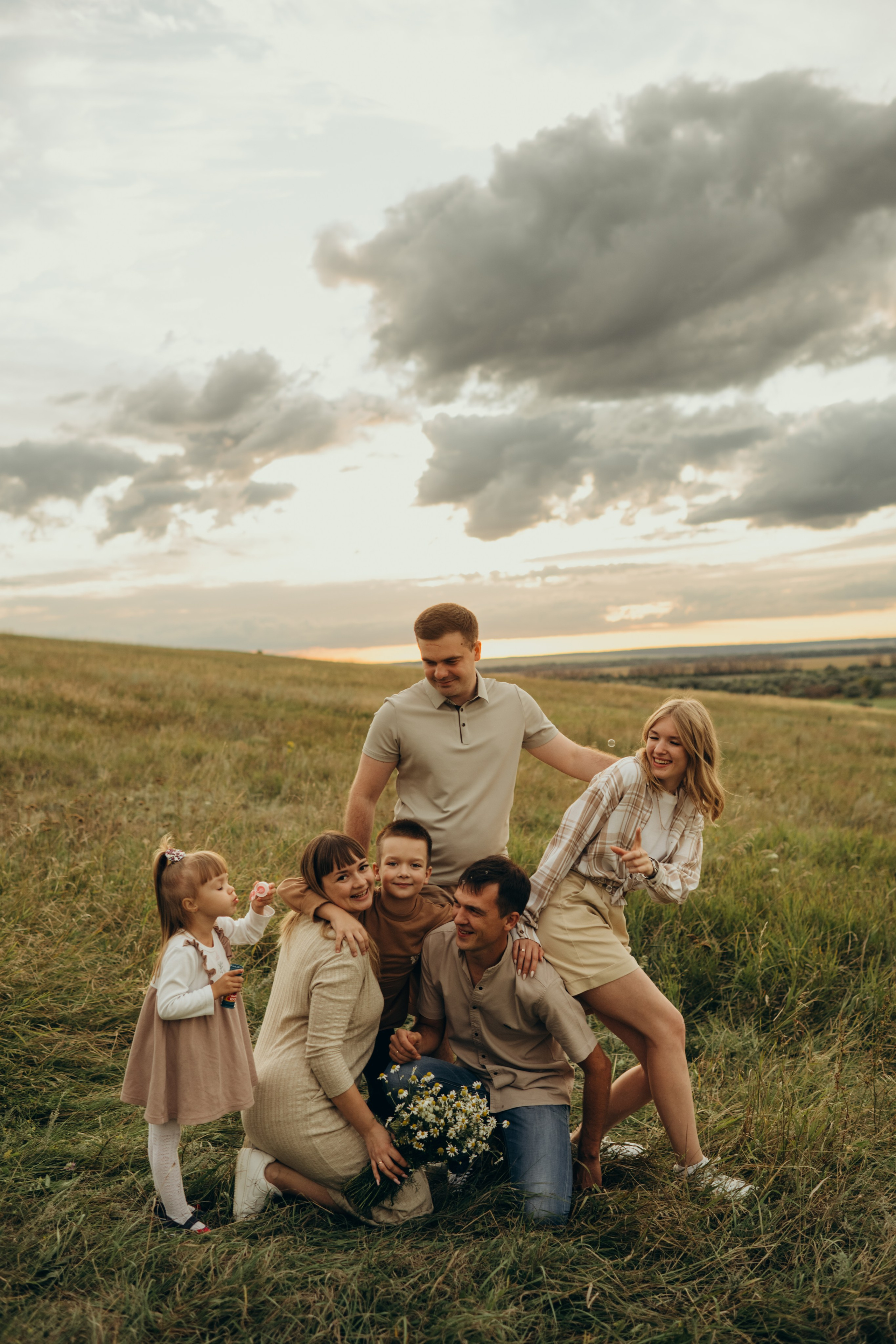 Даша Даня Ксюша Илья Саша и Ева. Свадебный и семейный фотограф в Самаре Головань Наталья