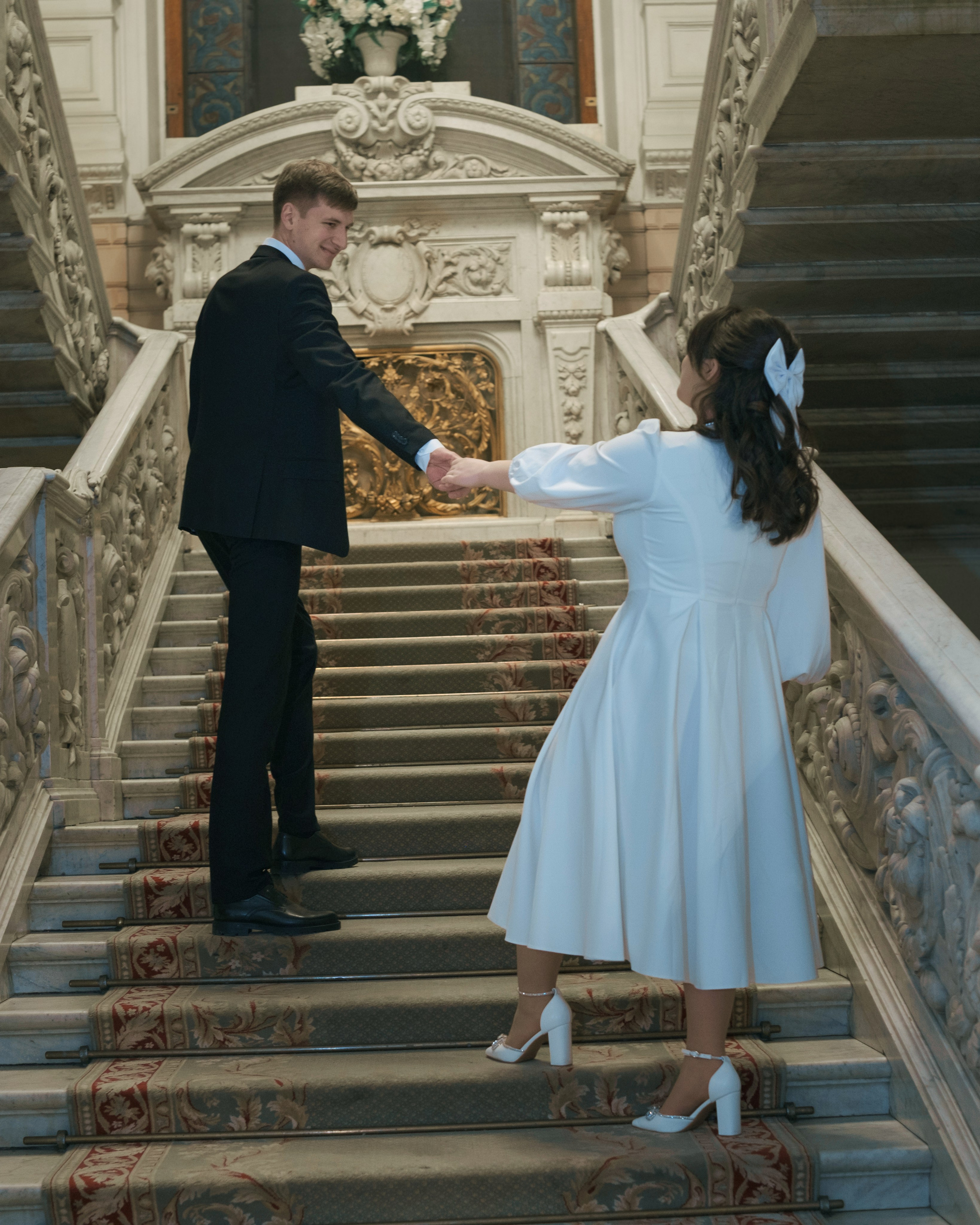 Дворец бракосочетания №1 - Фотосессия вечером в феврале в ЗАГСе