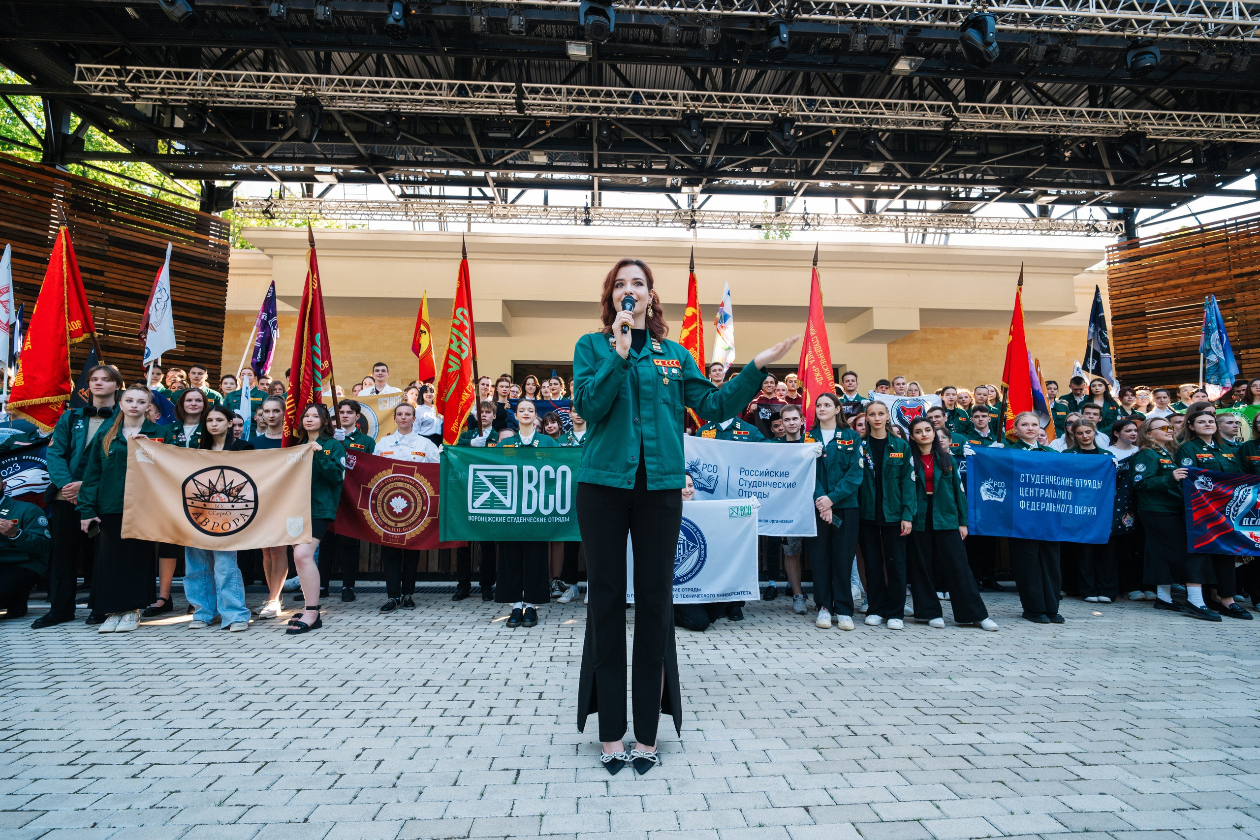 РСО Открытие трудового семестра. Фотограф в Воронеже Ольга Космодемьянская
