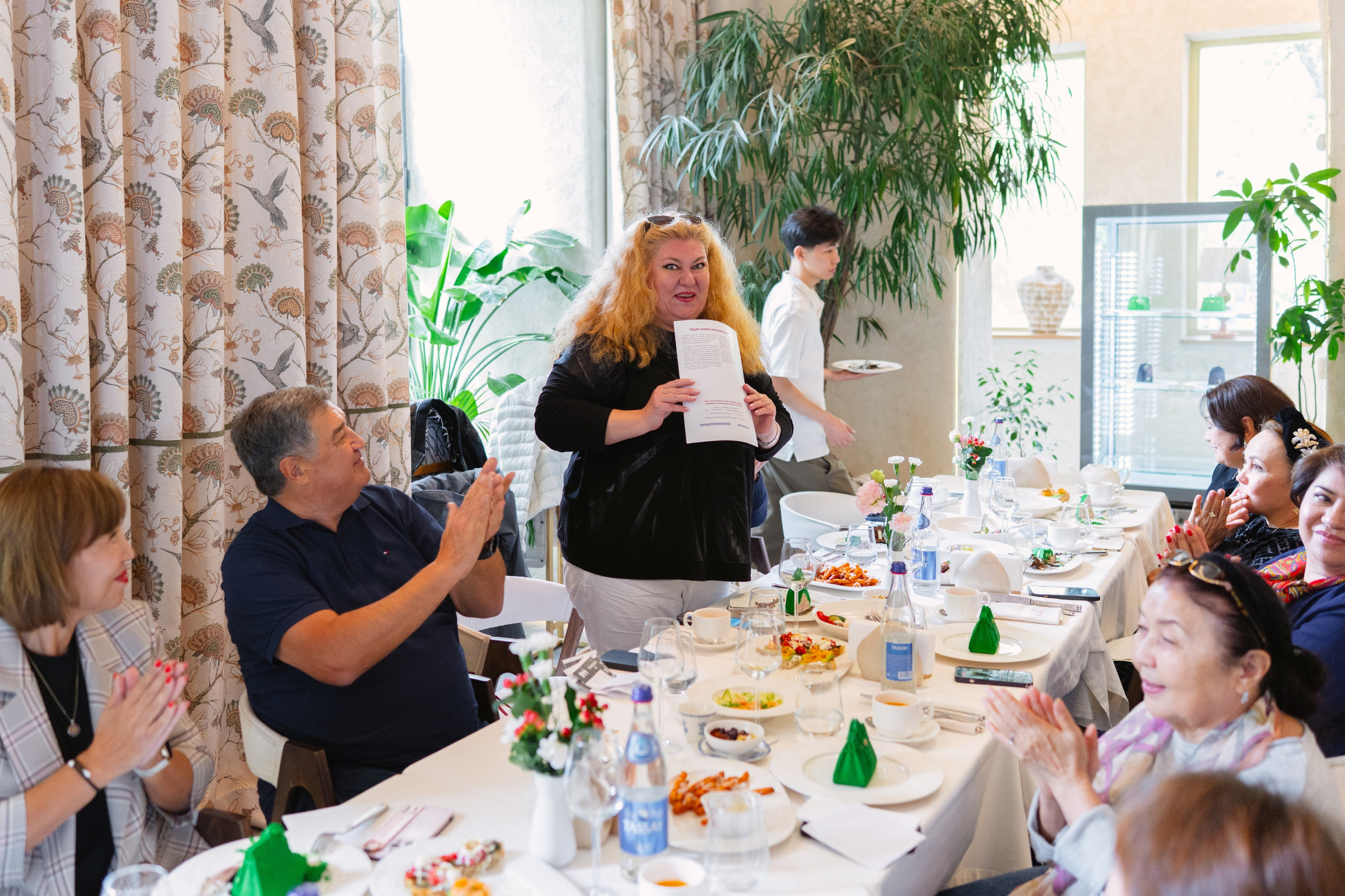 Бизнес завтрак. Профессиональная съемка в Алматы