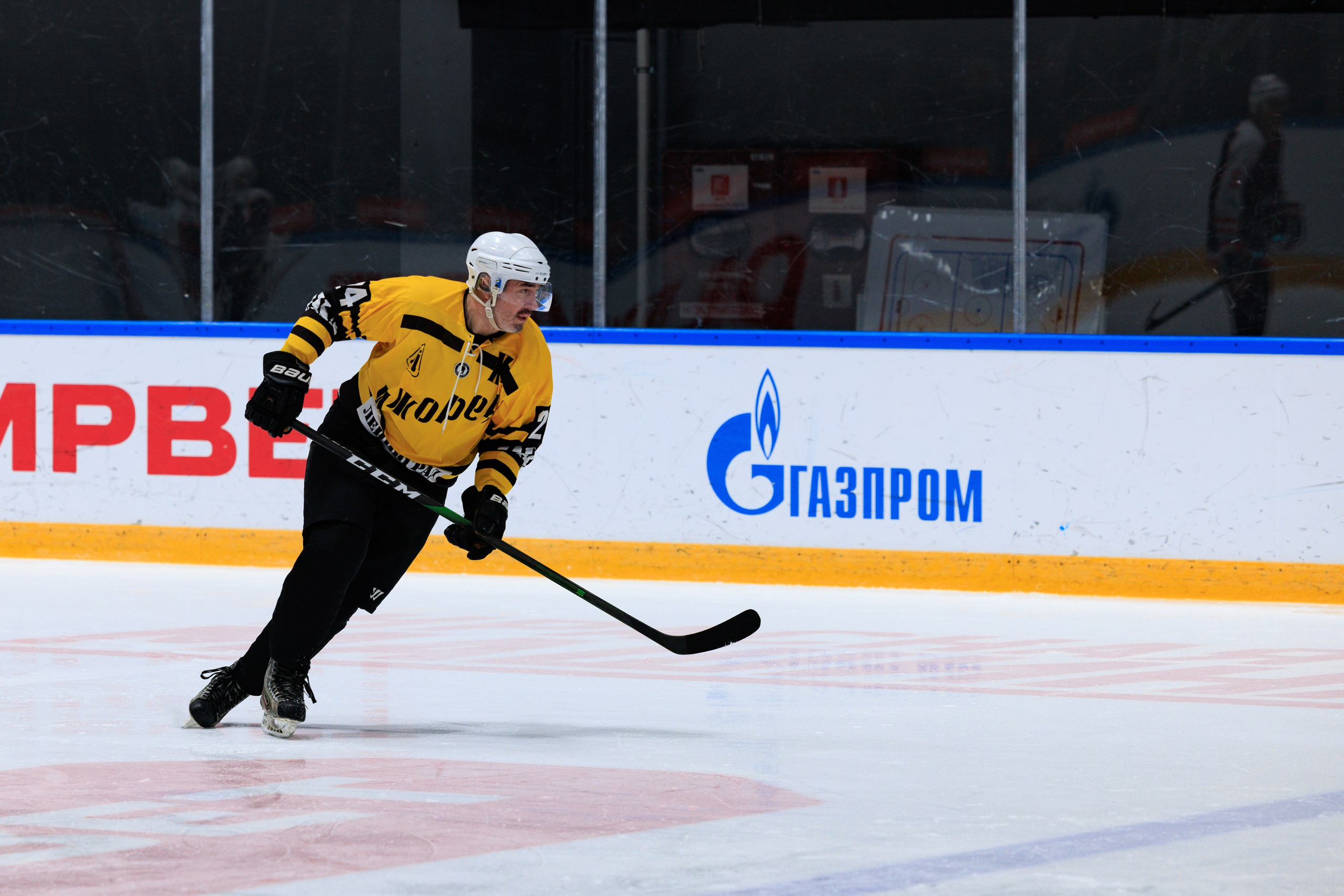 НХЛ Омега — Ижорец (3-2). Фотограф Александр Заломаев