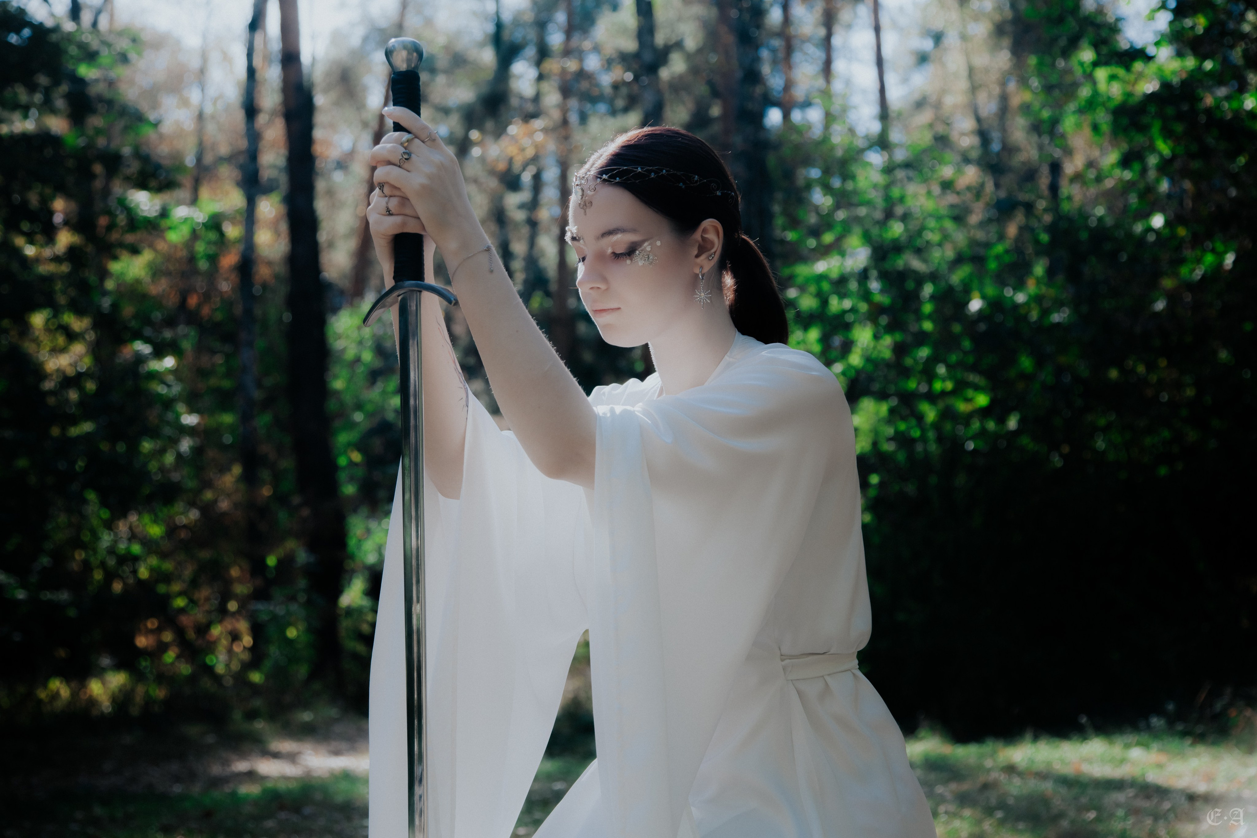 Скандинавская воительница. Фотограф Ellairen