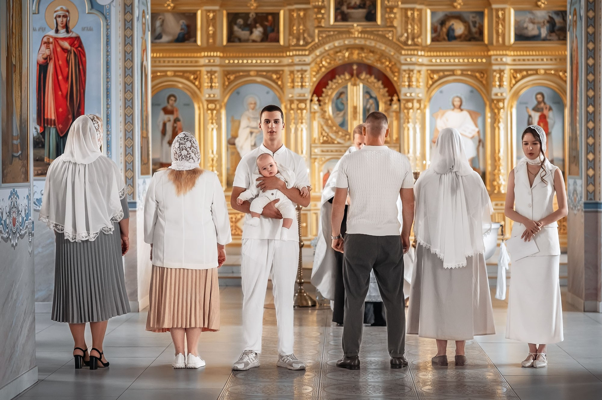 Таинство Крещения (репортажная съемка). Moscow_CPC