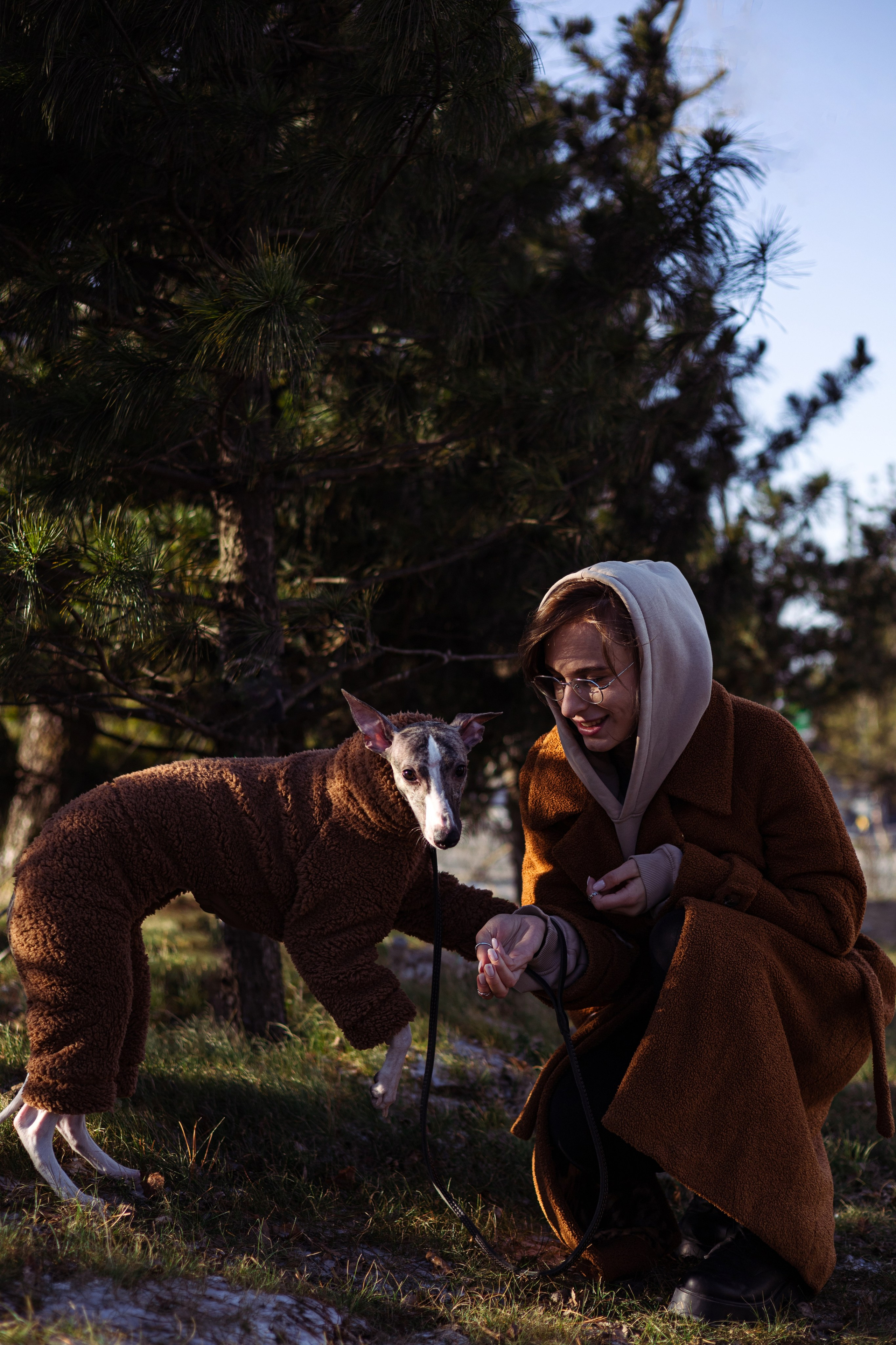 Алёна и Дос. Фотограф — анималист Владивосток, Алина