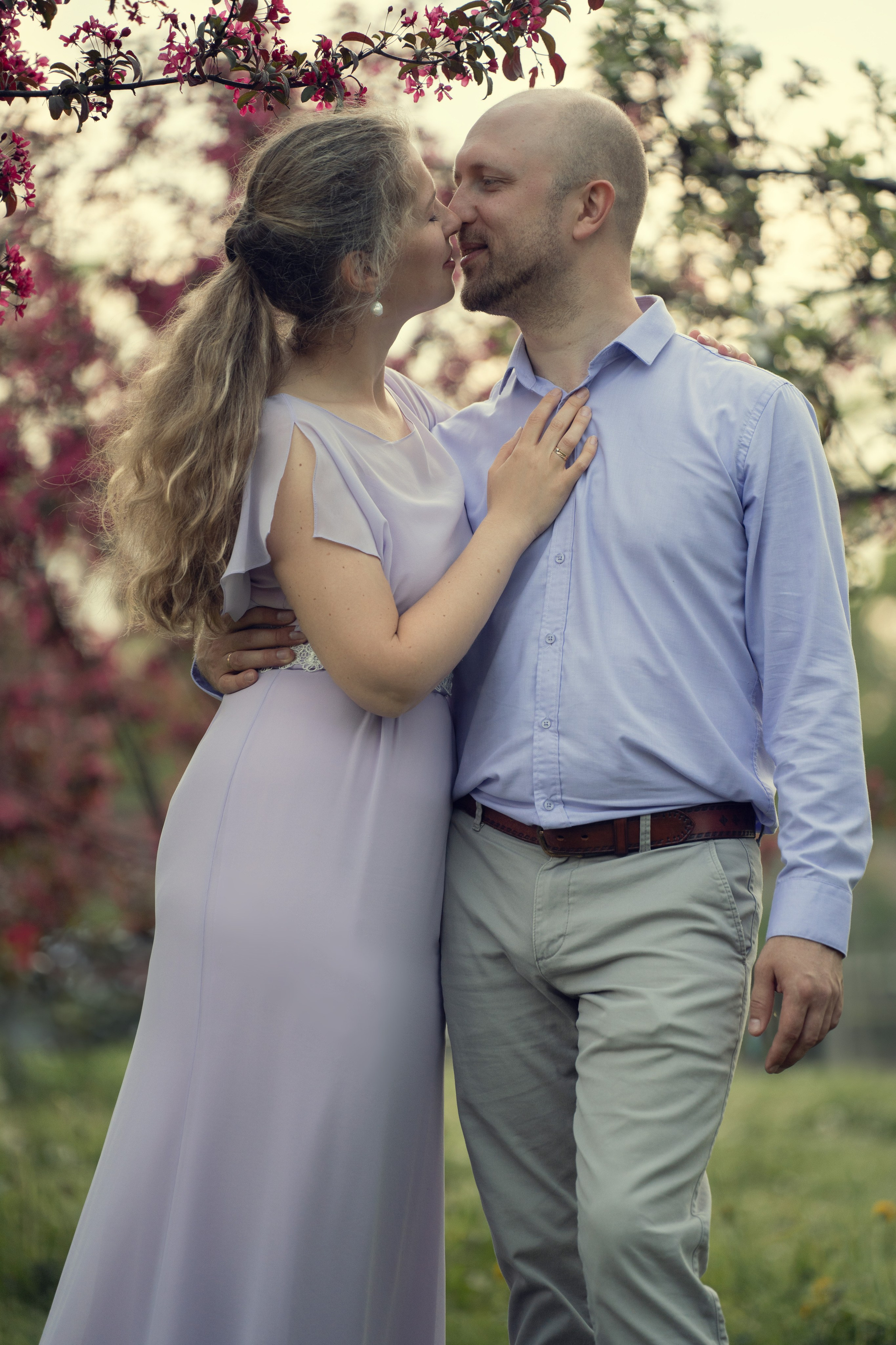 Лов стори на семейной фотосессии.