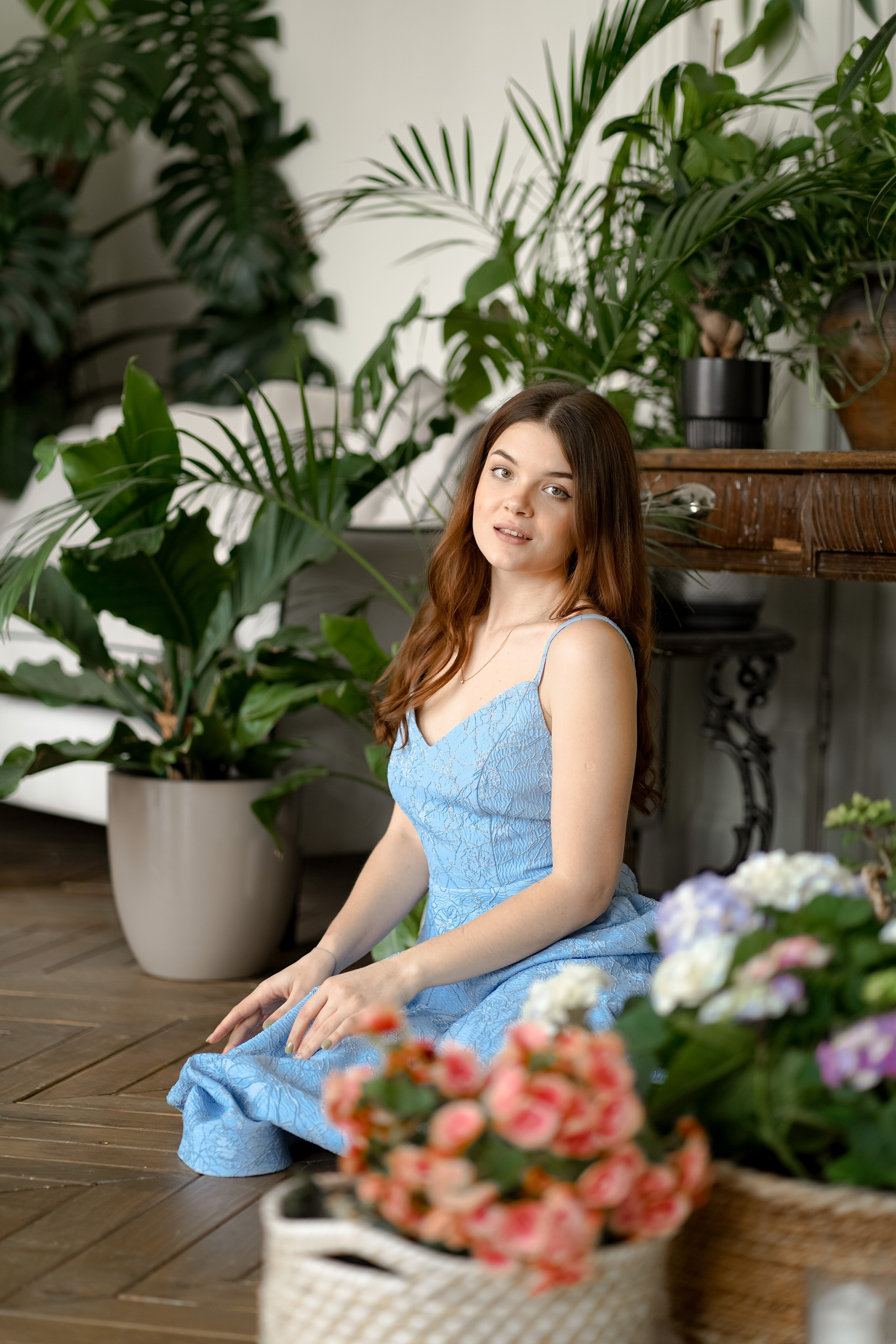 В ароматах гортензий. Фотограф Татьяна Митрофанова