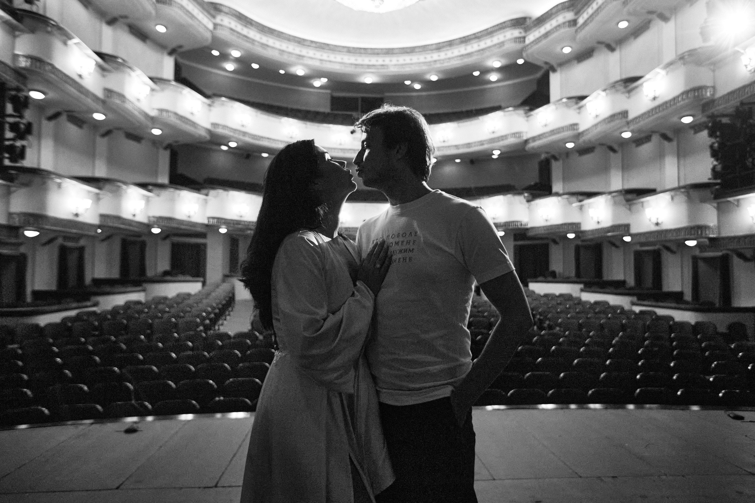 За кулисами. Фотограф Юлия Маринина