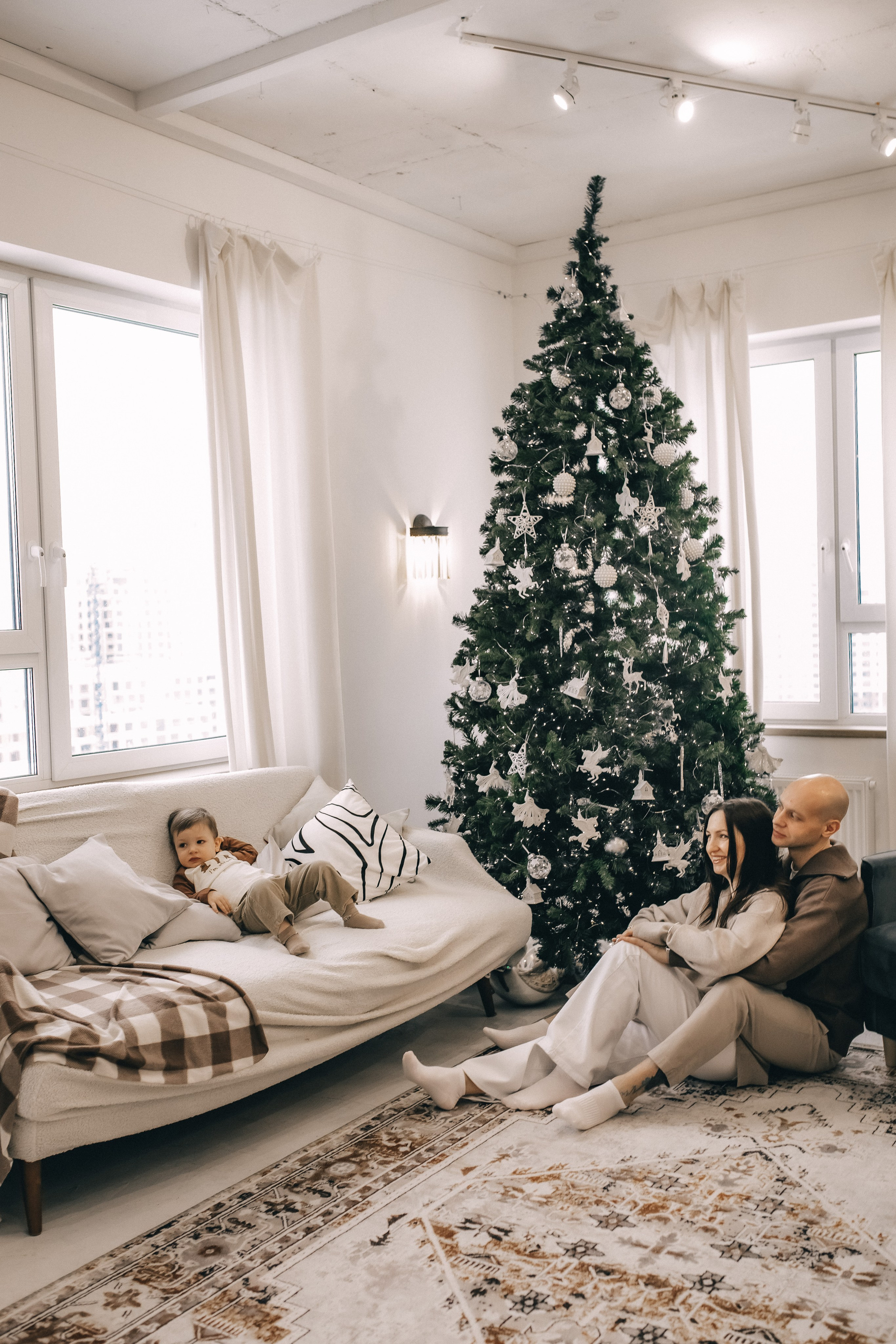 Рождество. Большая семья. Профессиональный фотограф, Москва |Видное Елена Елизарова