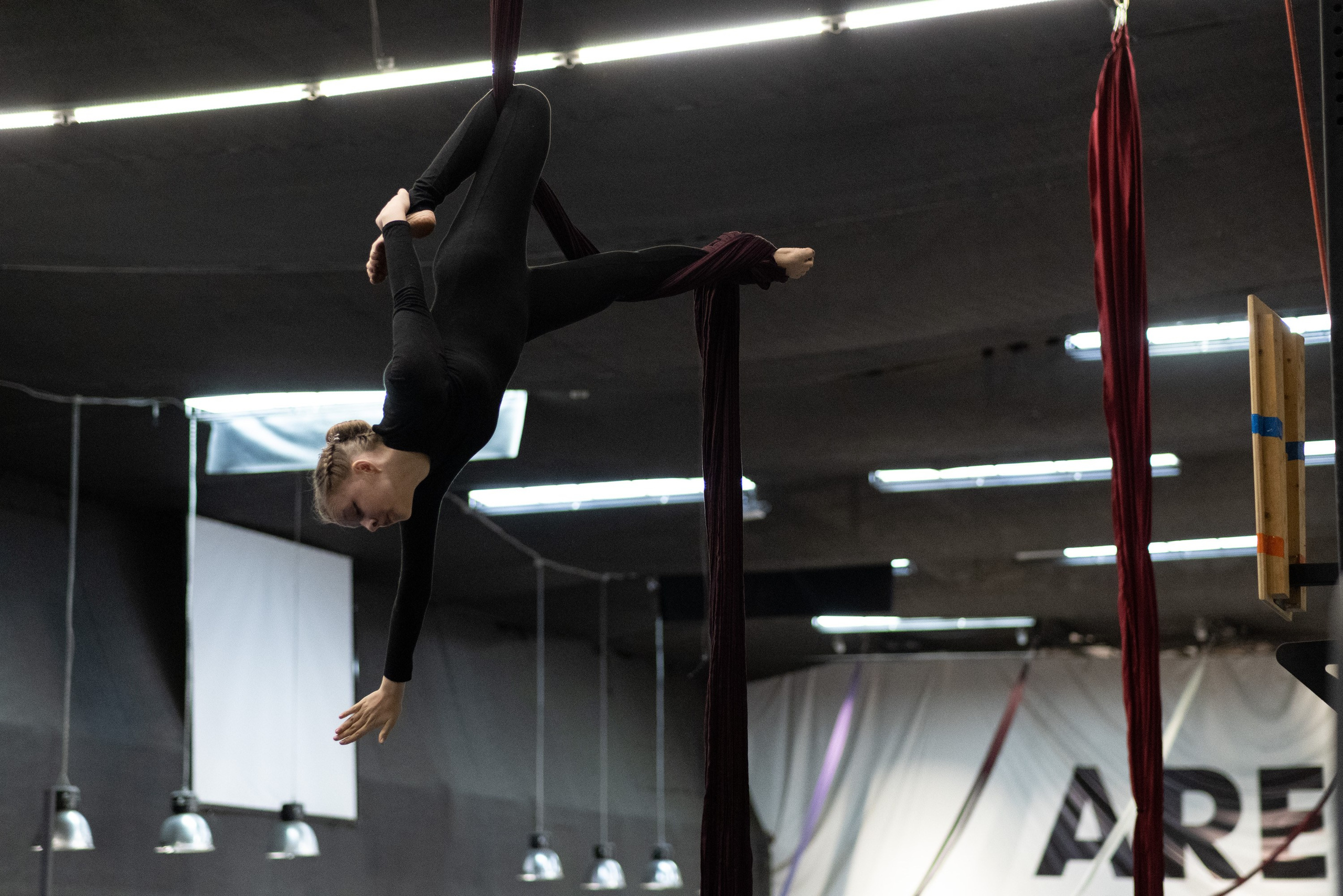 Внутриклубные соревнования по воздушной гимнастике 02.04.23