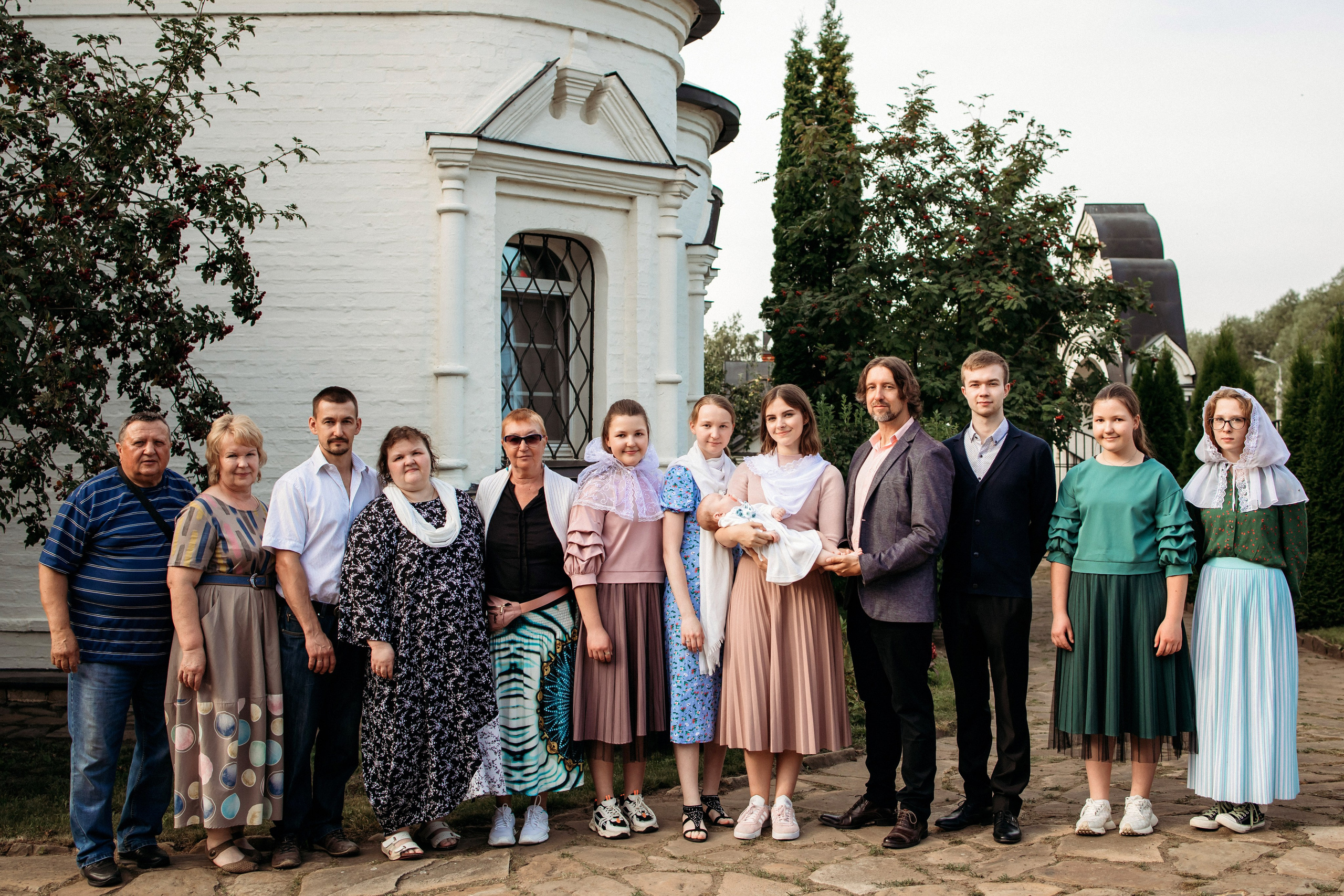 Крещение Вали. Семейный фотограф и видеограф Попова Юлия