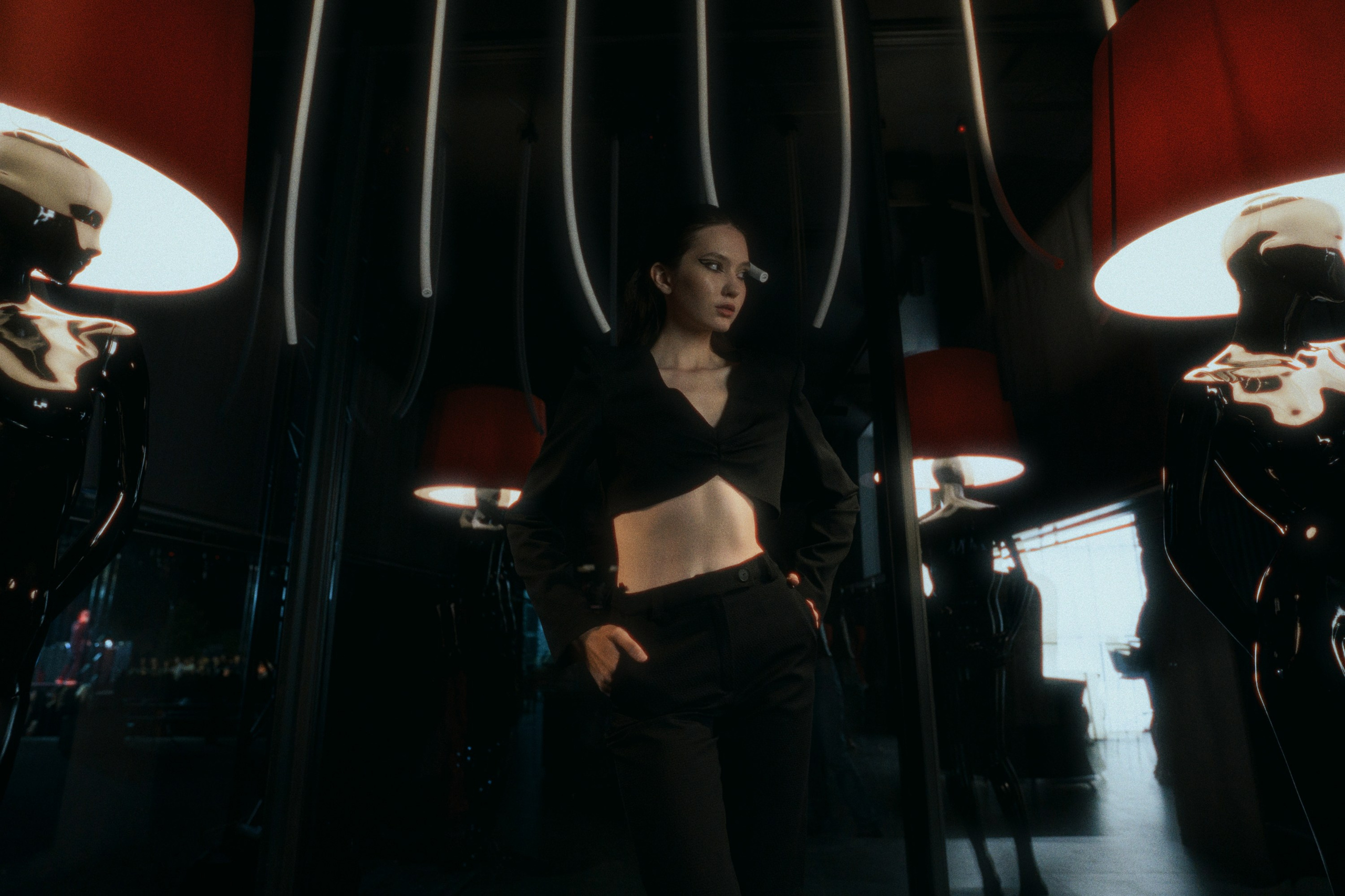 Vomi (backstage). Фотограф Юрин Евгений