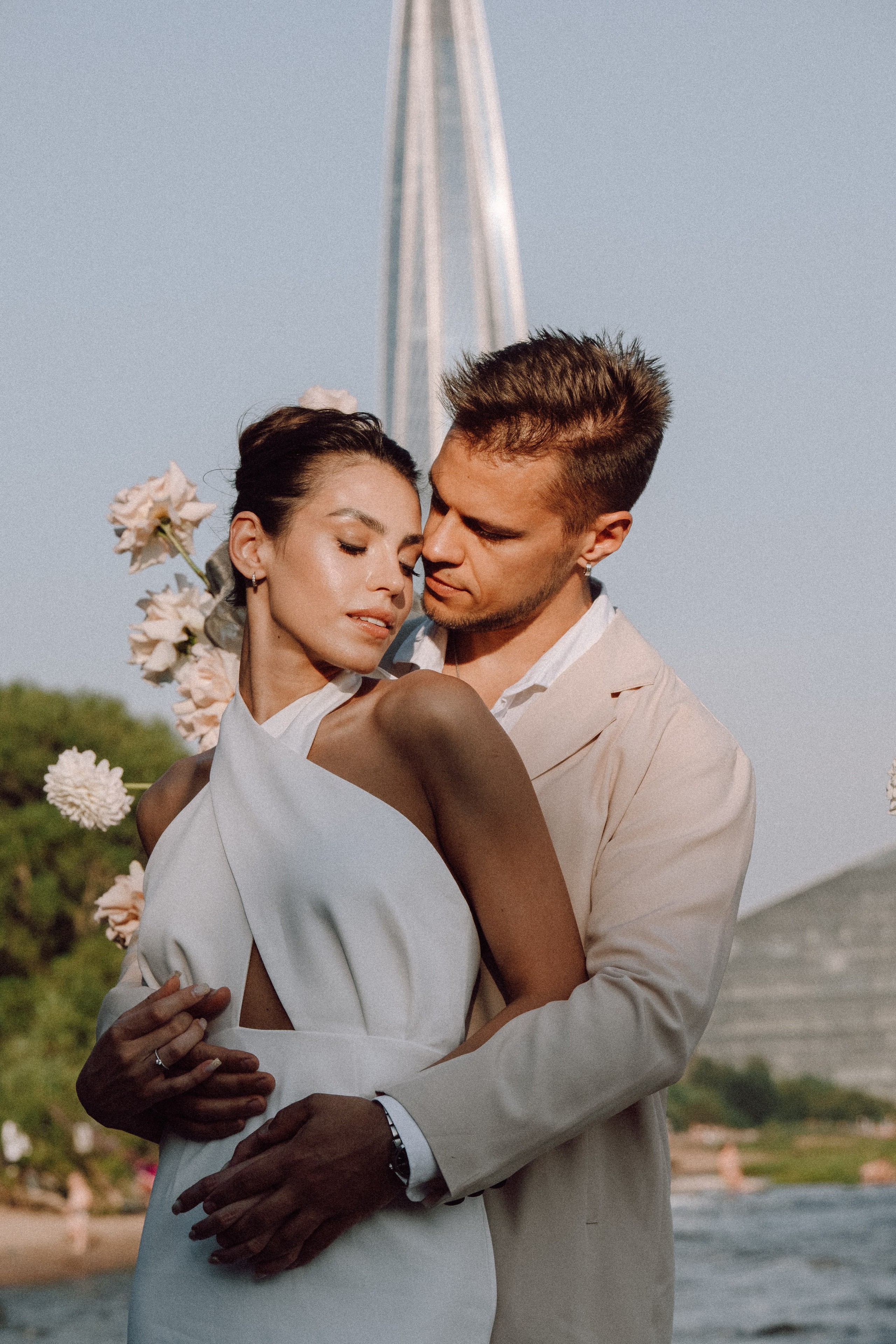 СВАДЕБНАЯ ФОТОСЕССИЯ ВЫЕЗДНОЙ ЦЕРЕМОНИИ (ФИНСКИЙ ЗАЛИВ). Профессиональный фотограф, Санкт-Петербург — Виктория Богомолова