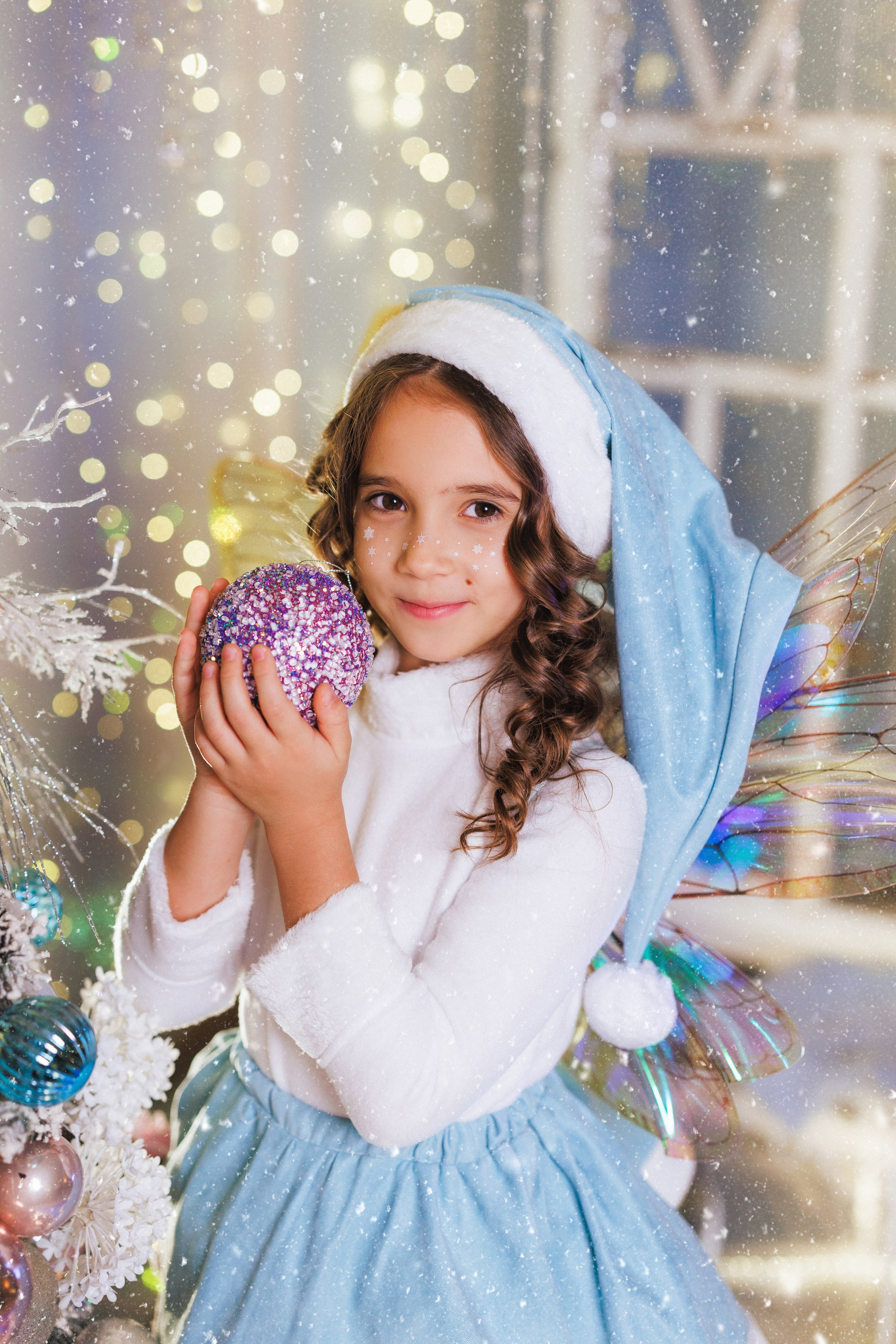 Детская фотосессия «Зимняя Фея», фотостудия «Авторская» в городе Краснодар. Семейный и детский фотограф в Краснодаре Анна Трашкова