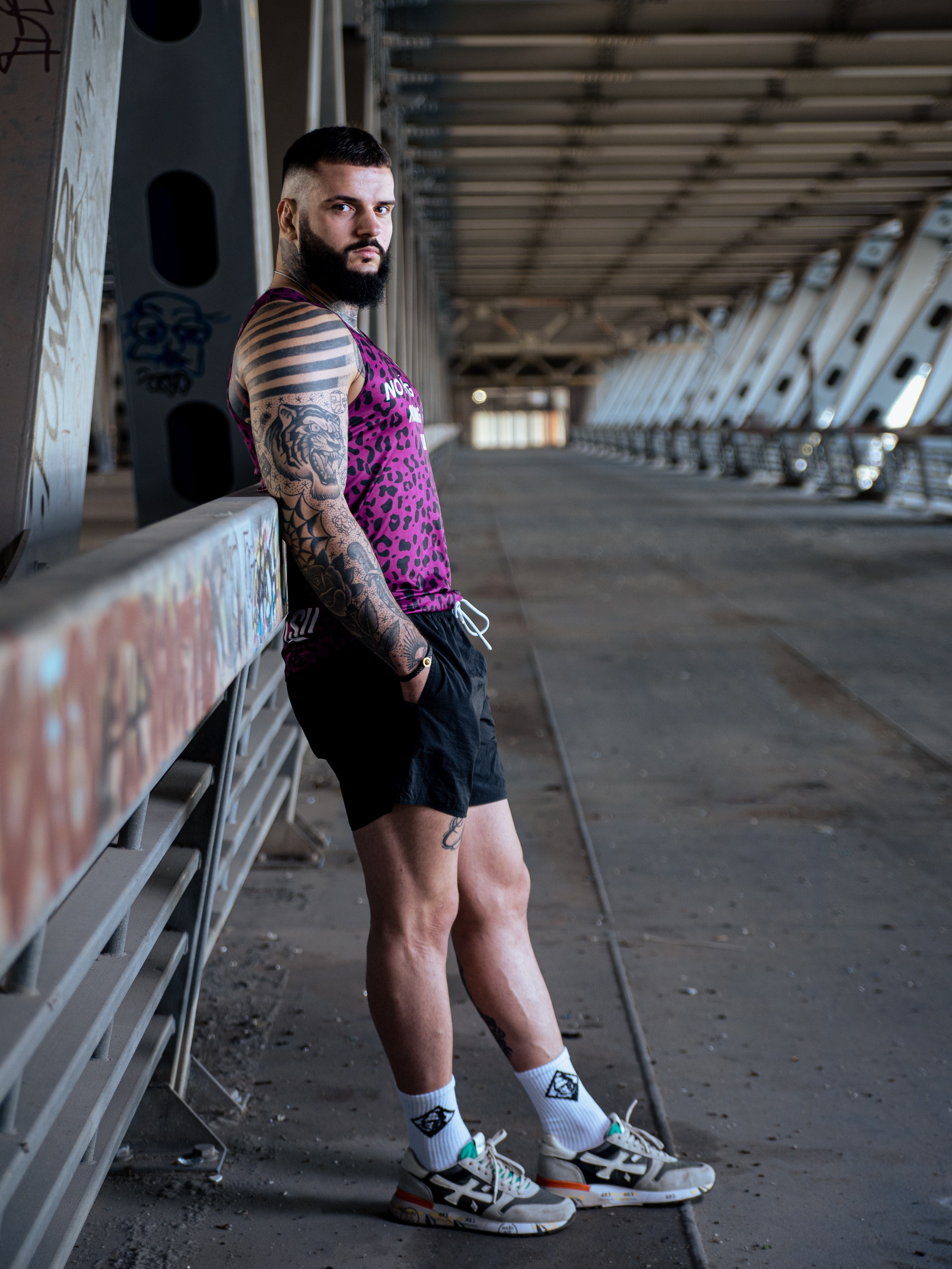 Стрит-съемка для бренда Fanatics. Фотограф Иван Косарев