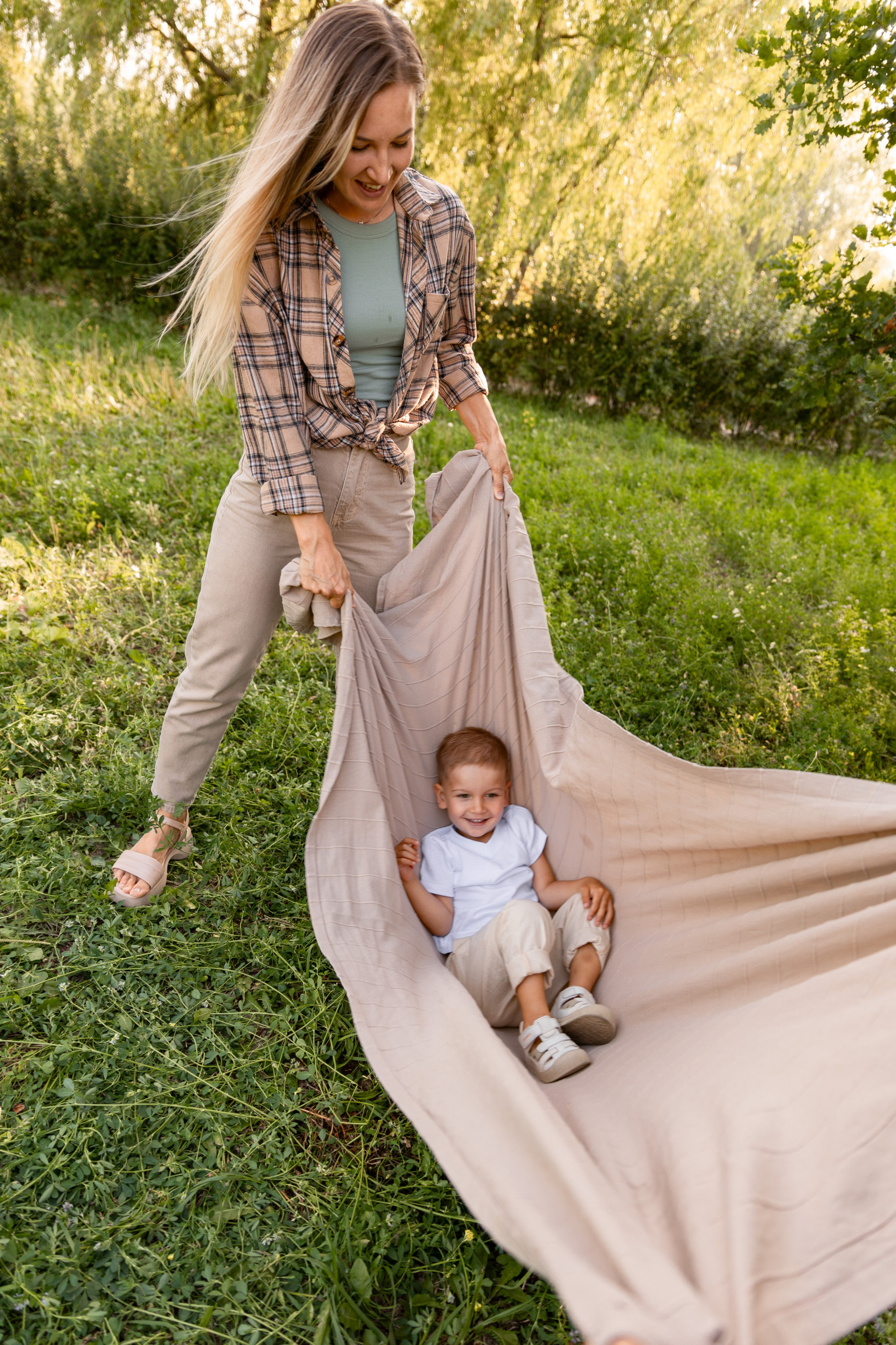 Анна, Денис, Егор. Семейный фотограф В Москве Александра Дейкун