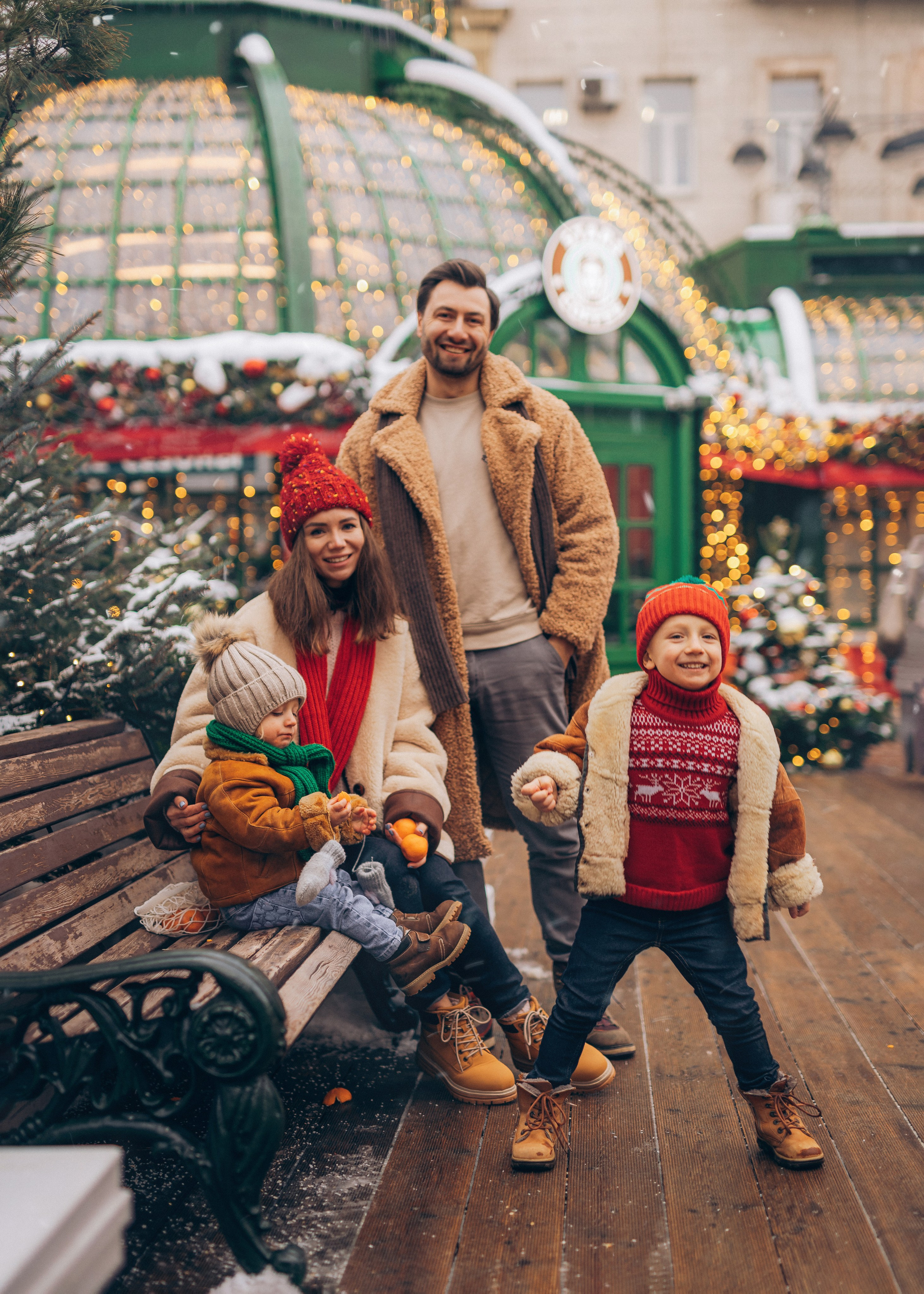 Катя, Саша, Степа и Даша. Семейный фотограф В Москве Александра Дейкун