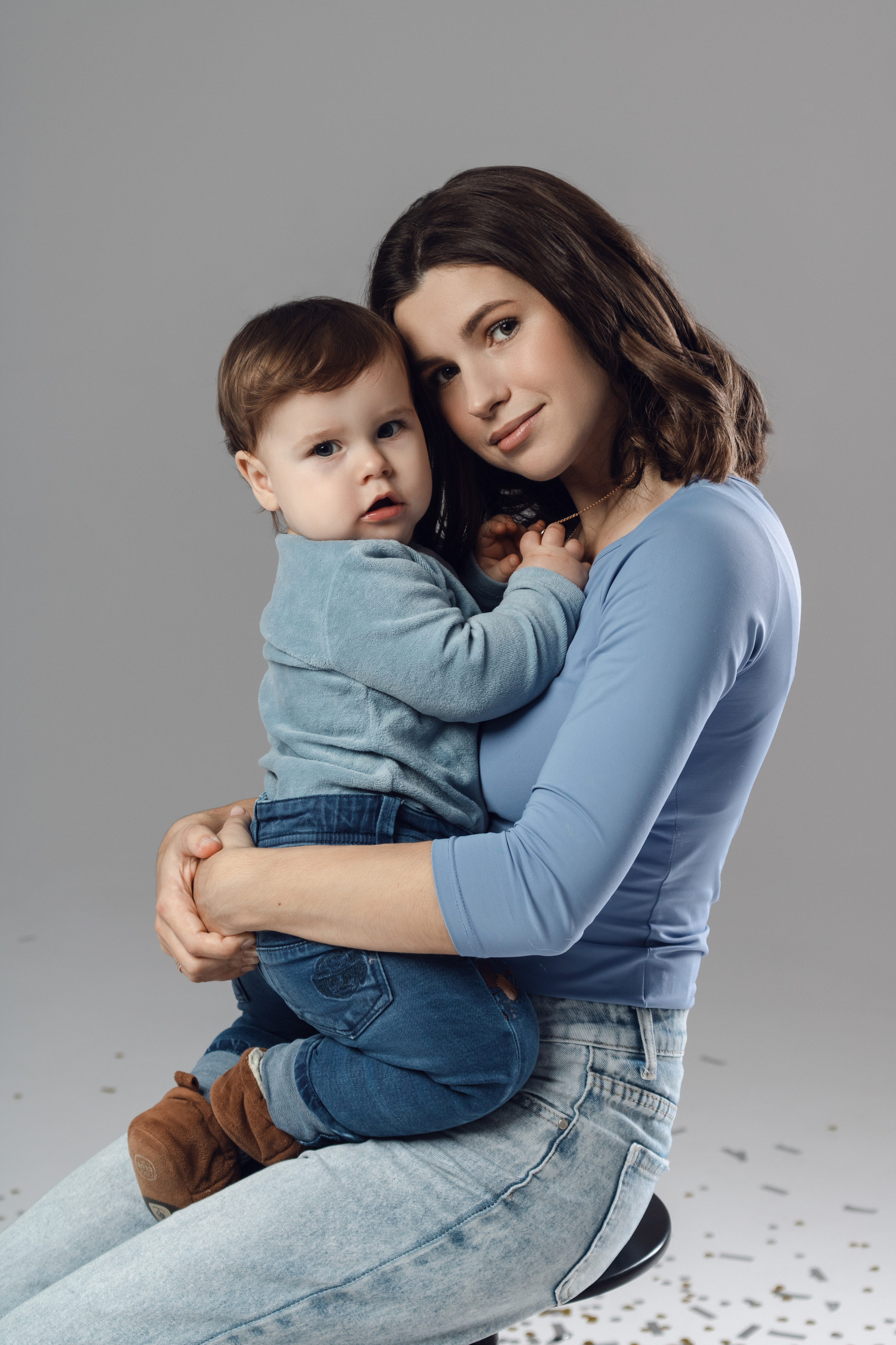 Новогодний фотодень в фоновой студии. Фотограф в Лодзи Светлана Шкуратова