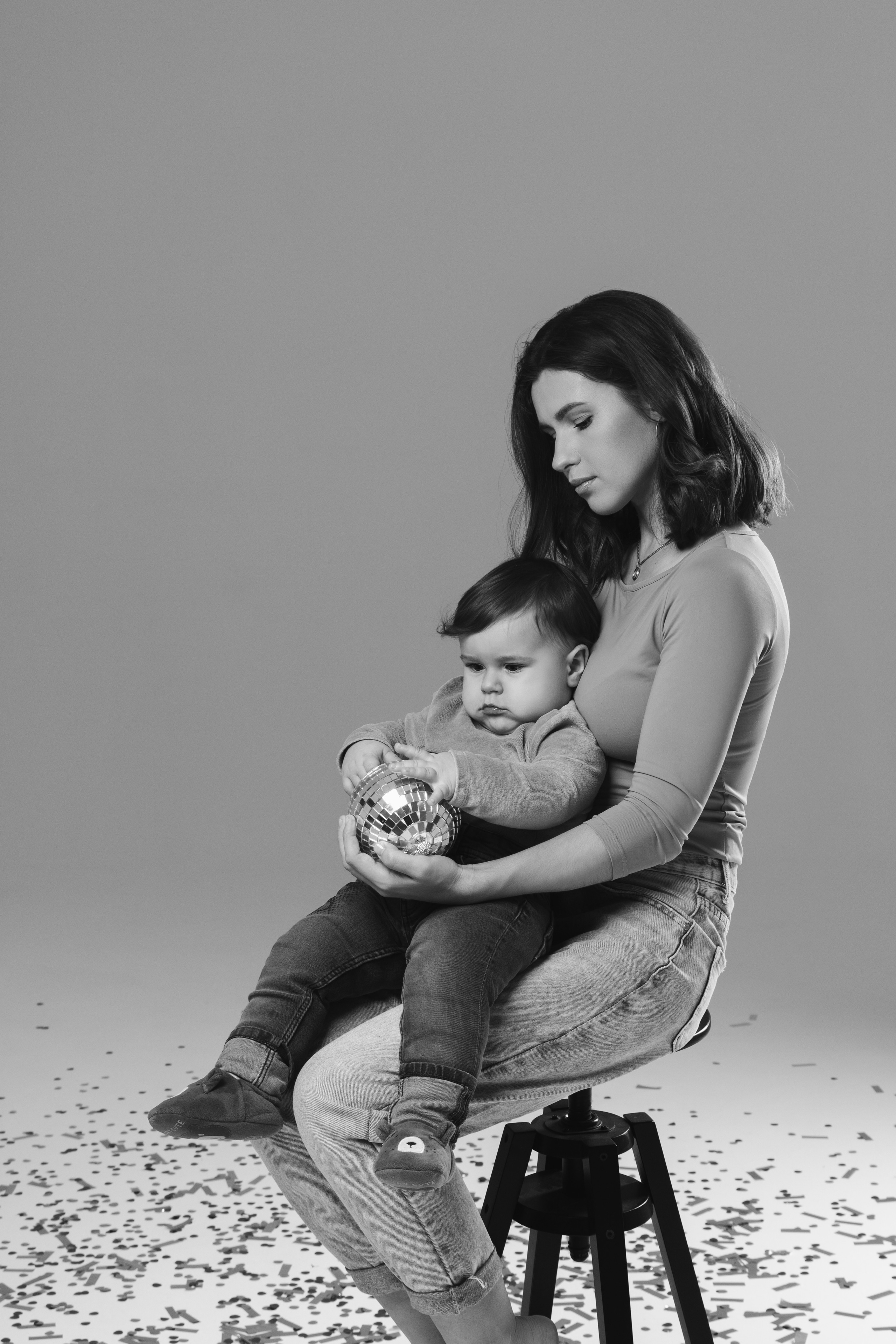 Новогодний фотодень в фоновой студии. Фотограф в Лодзи Светлана Шкуратова