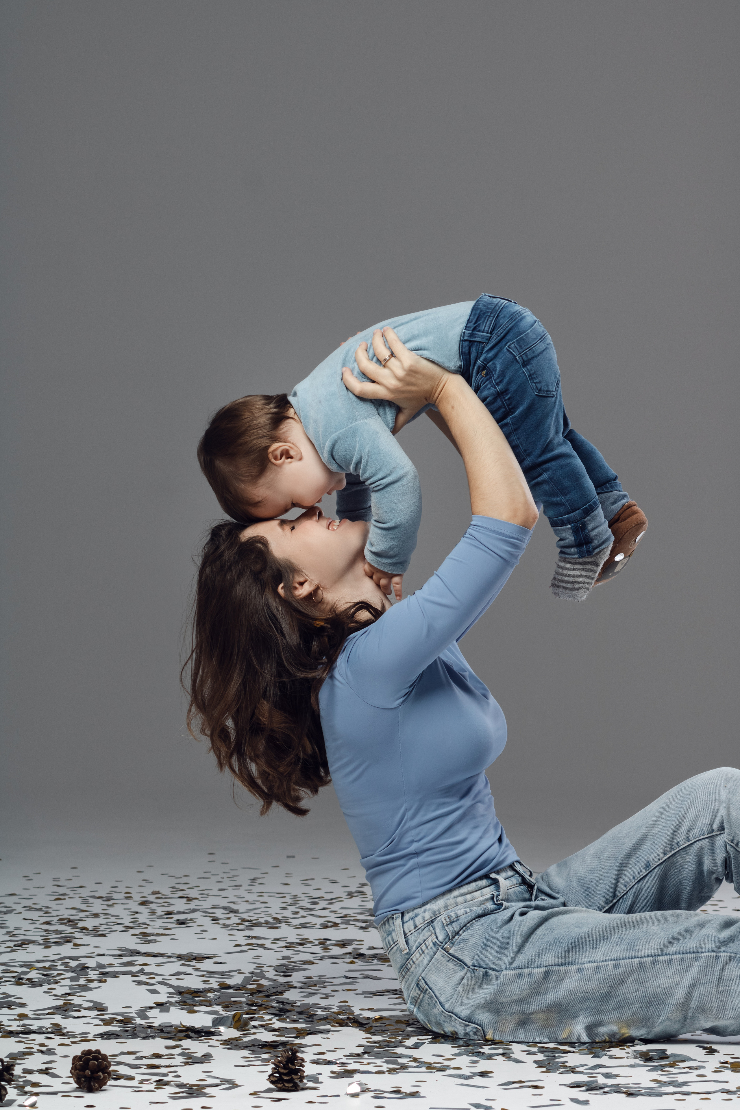 Новогодний фотодень в фоновой студии. Фотограф в Лодзи Светлана Шкуратова