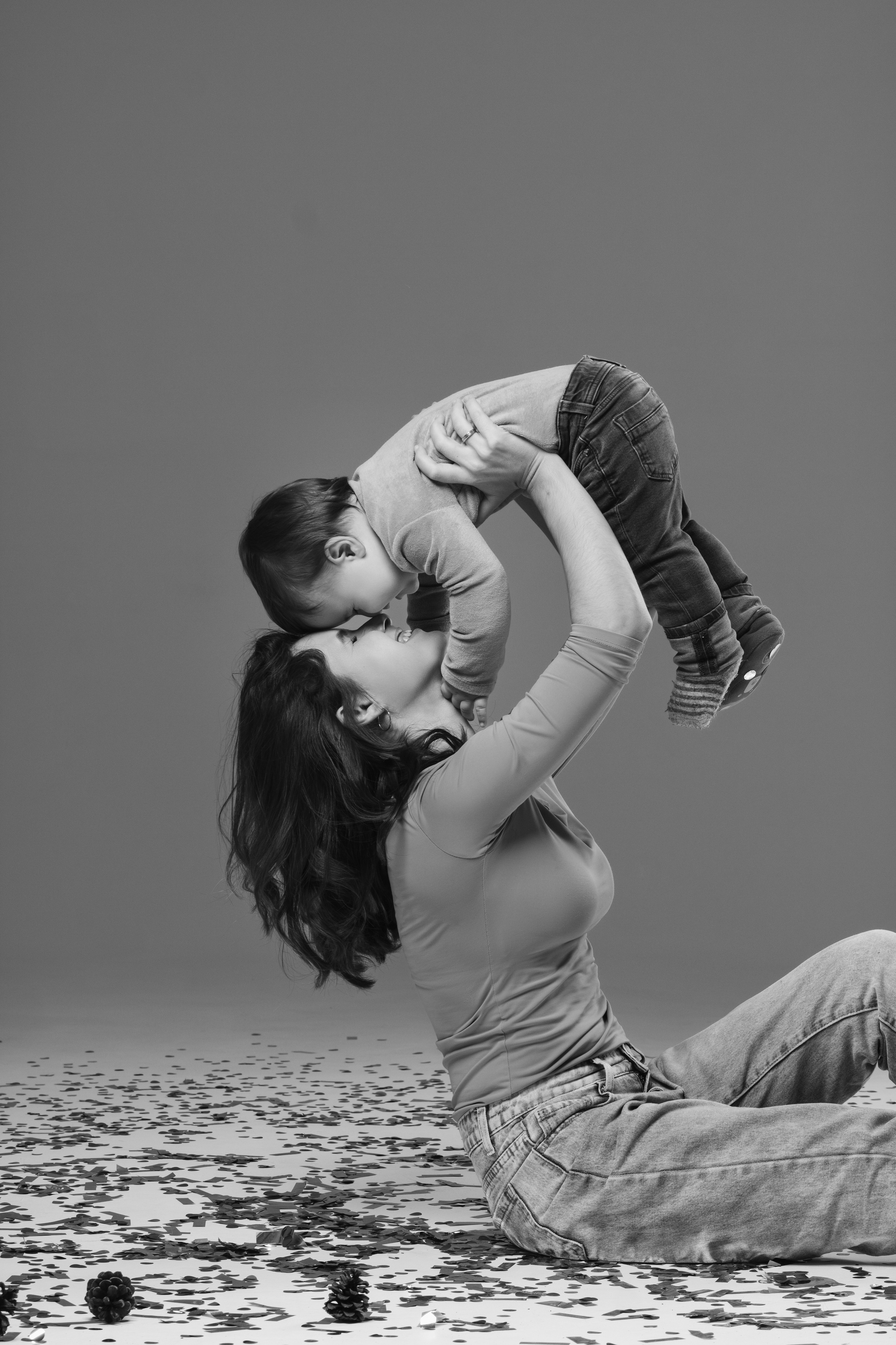 Новогодний фотодень в фоновой студии. Фотограф в Лодзи Светлана Шкуратова