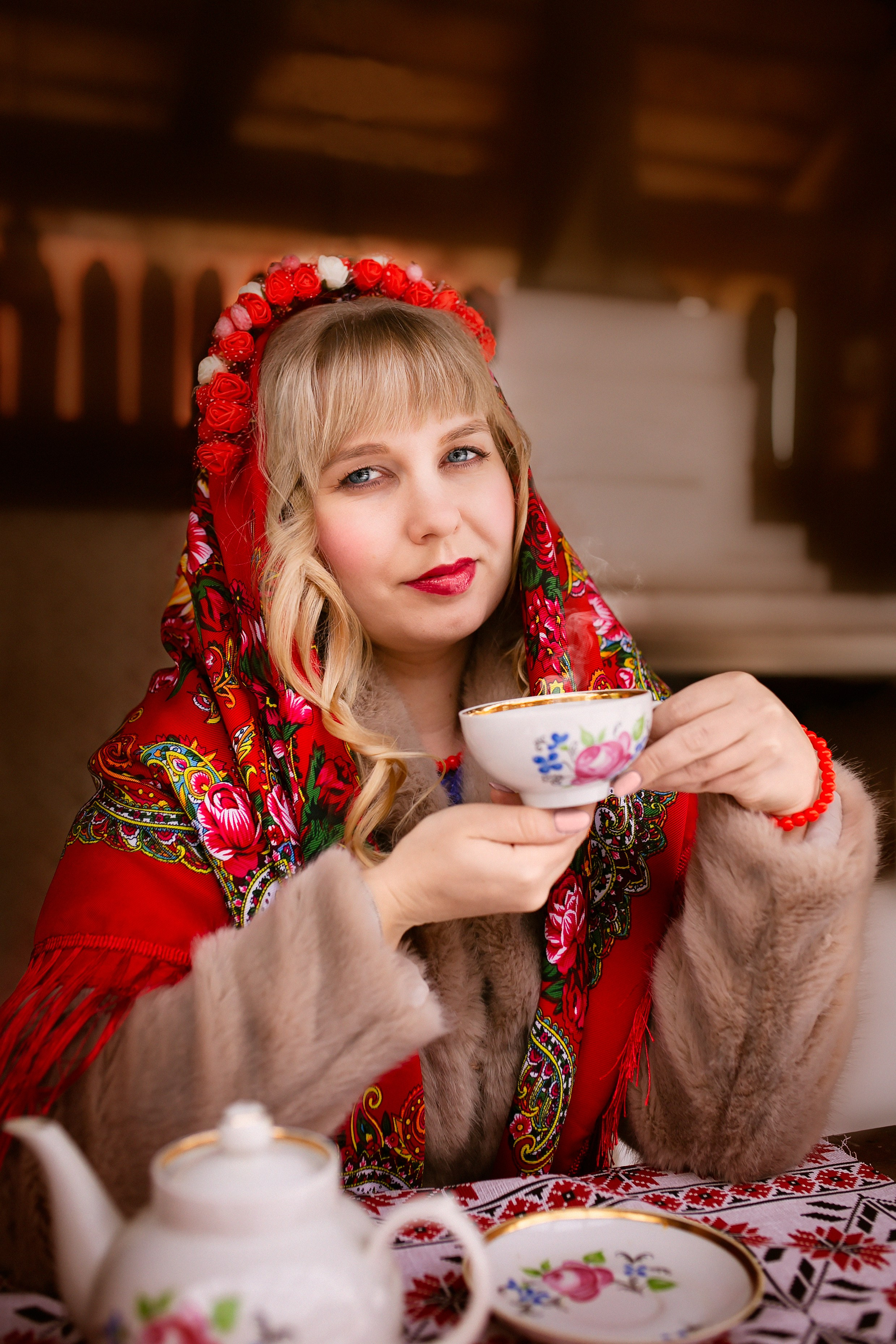 Русская красавица. Семейный и детский фотограф в Ижевске Анастасия Камариттинова