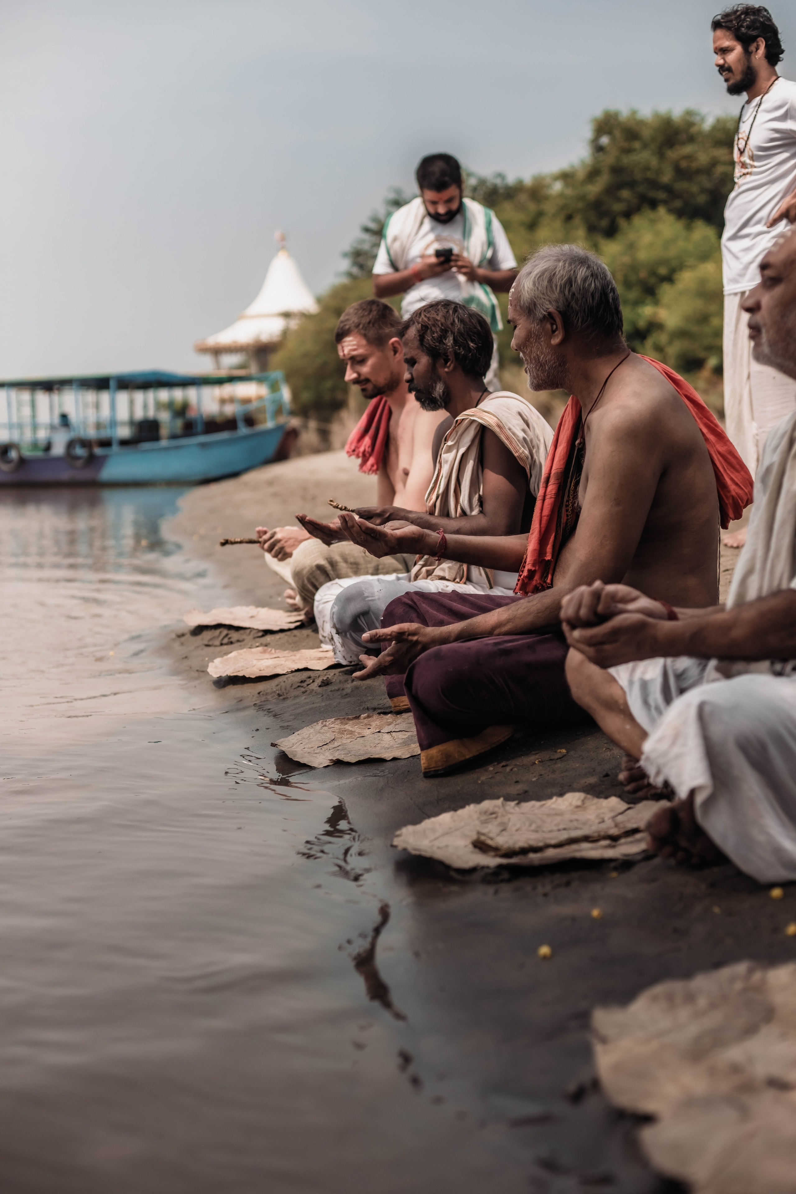 Pitri Paksha yagyas & poojas Devraha Baba ji ashram. Mariam Bagdasaryan