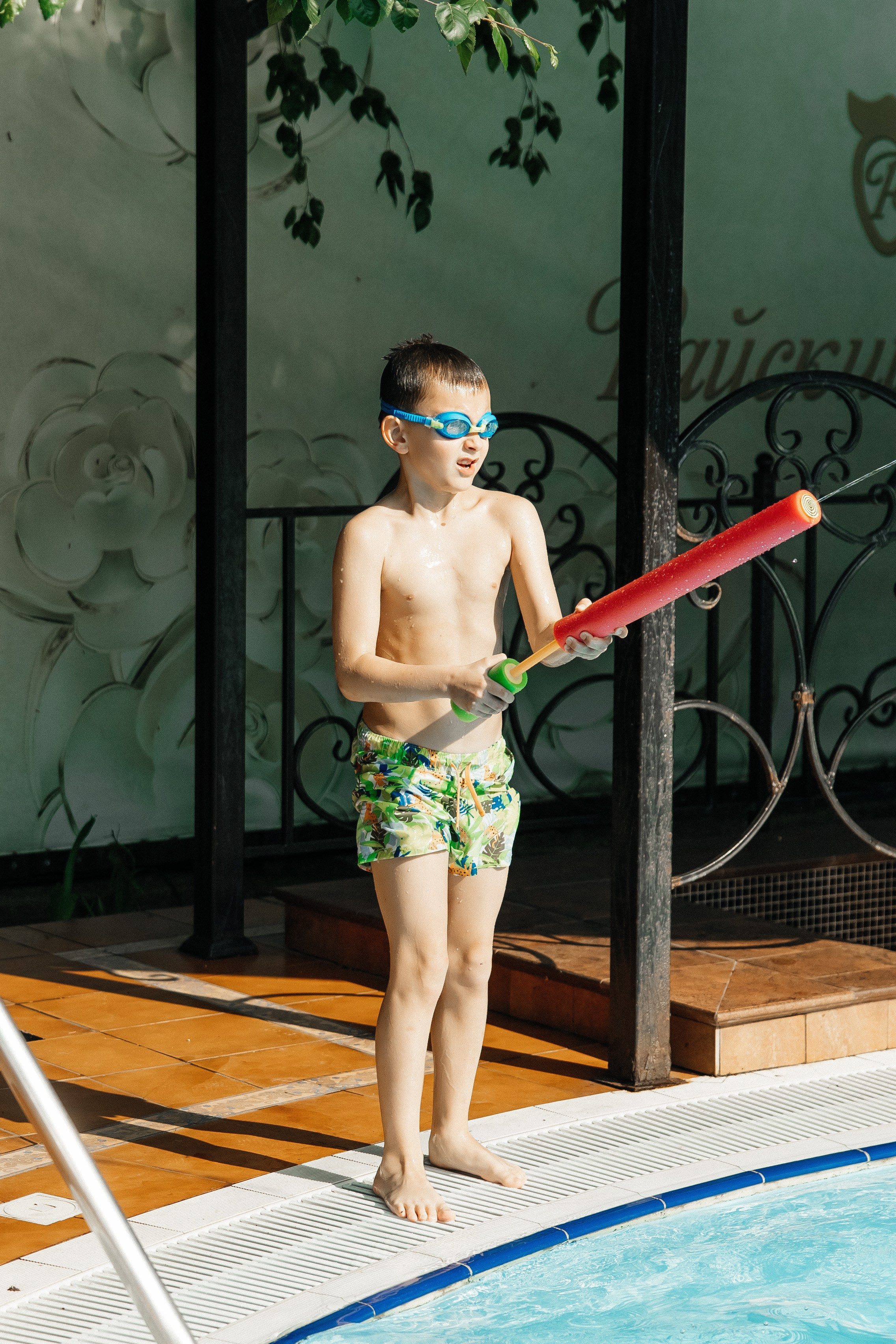 Детский день рождения в бассейне. Свадебный и семейный фотограф в Краснодар, Россия