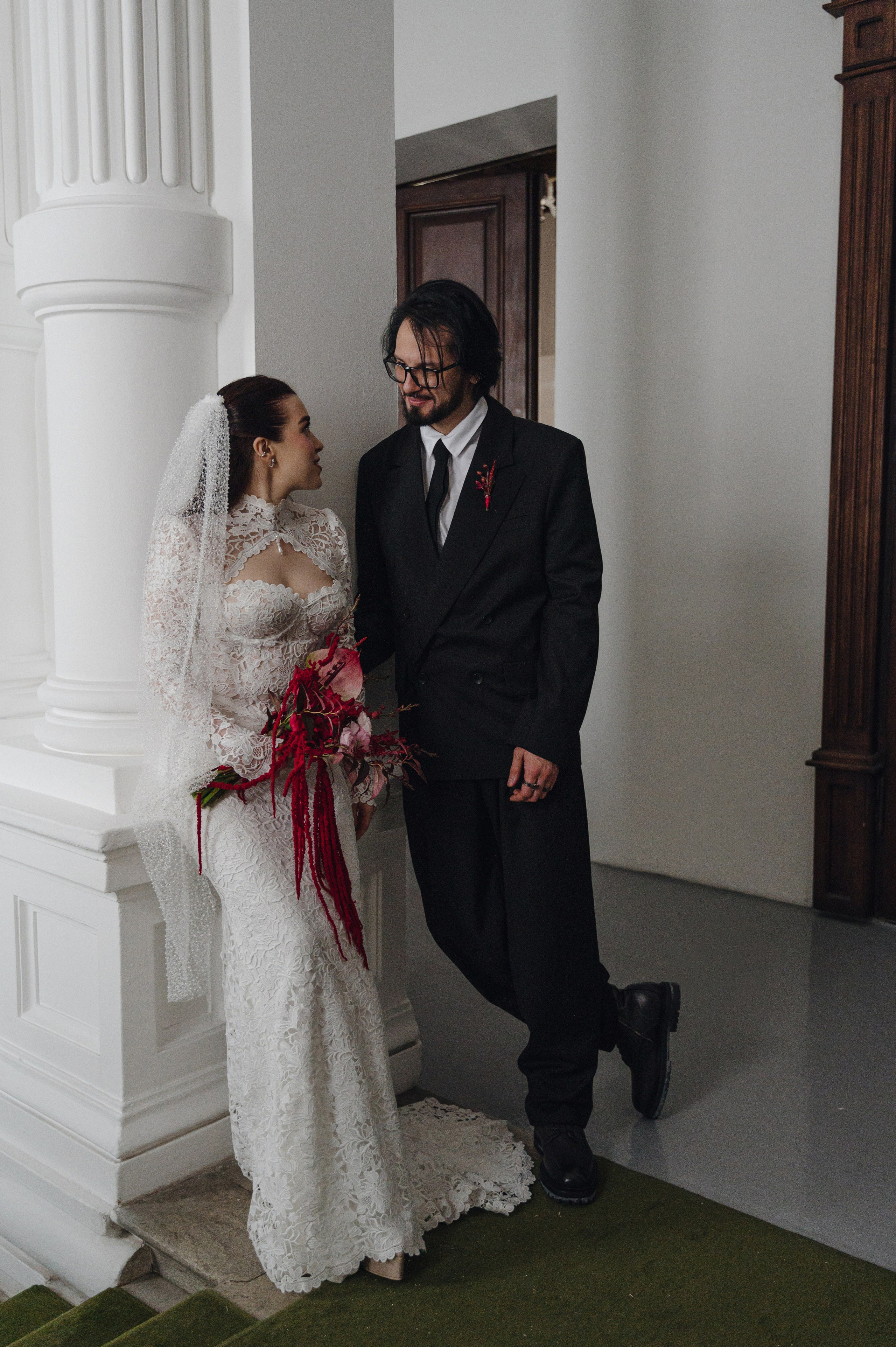 Денис и Анастасия. Метрополь и Особняк Спиридонова. Свадебный фотограф Москва и Санкт-Петербург. Анастасия Чудина