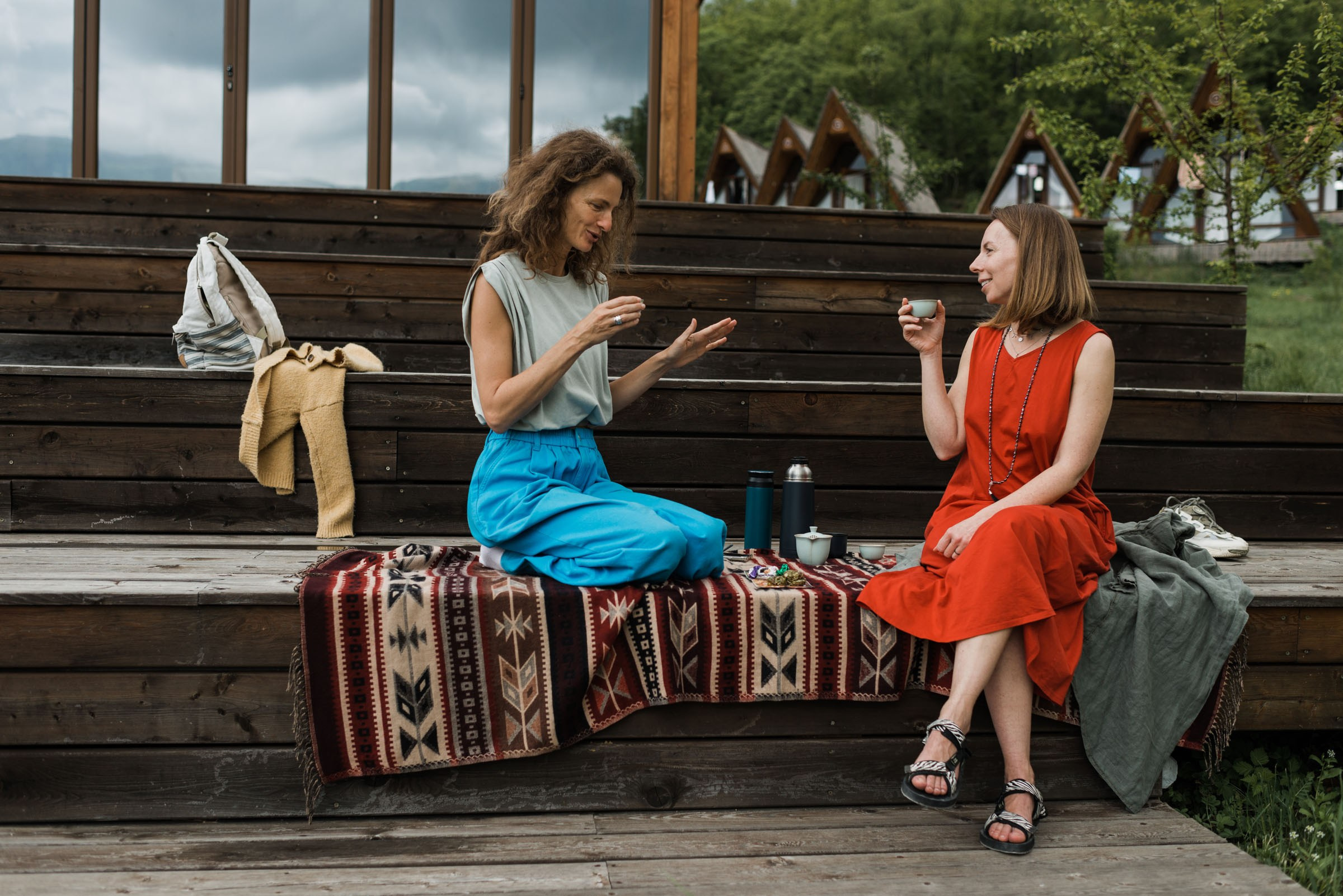 Дана / Ретрит-Випассана с Энтони Марквеллом. Фотограф Алутера Ирина