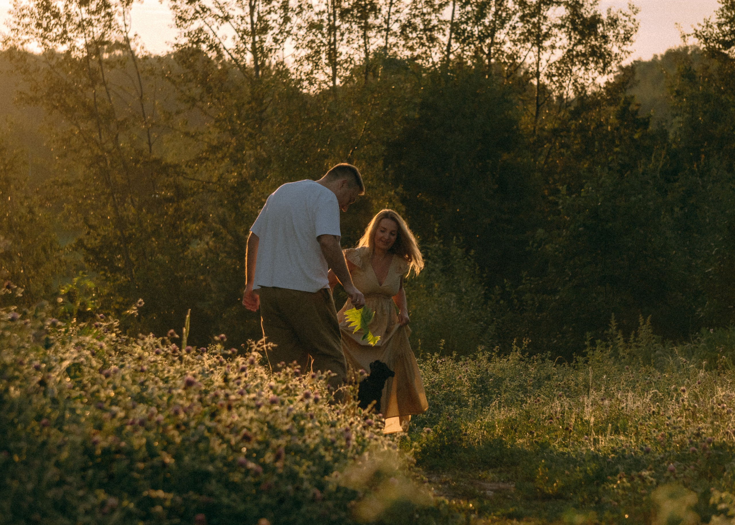 Оксана, Кирилл и Кеша. Фотограф-анималист Ксения Воробьева, Москва