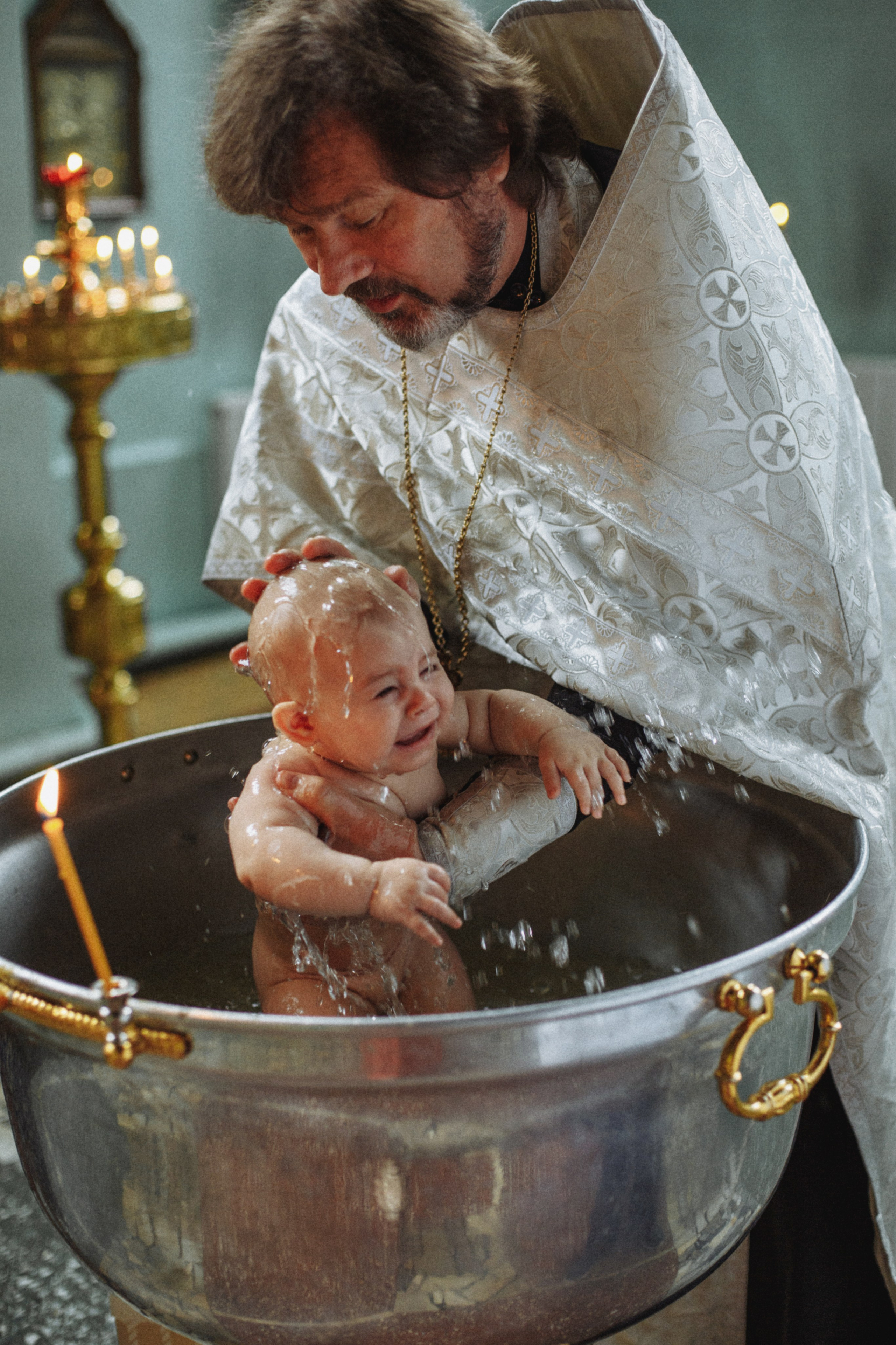Крещение Софии. Семейный и свадебный фотограф в Саратове Катерина Оленская