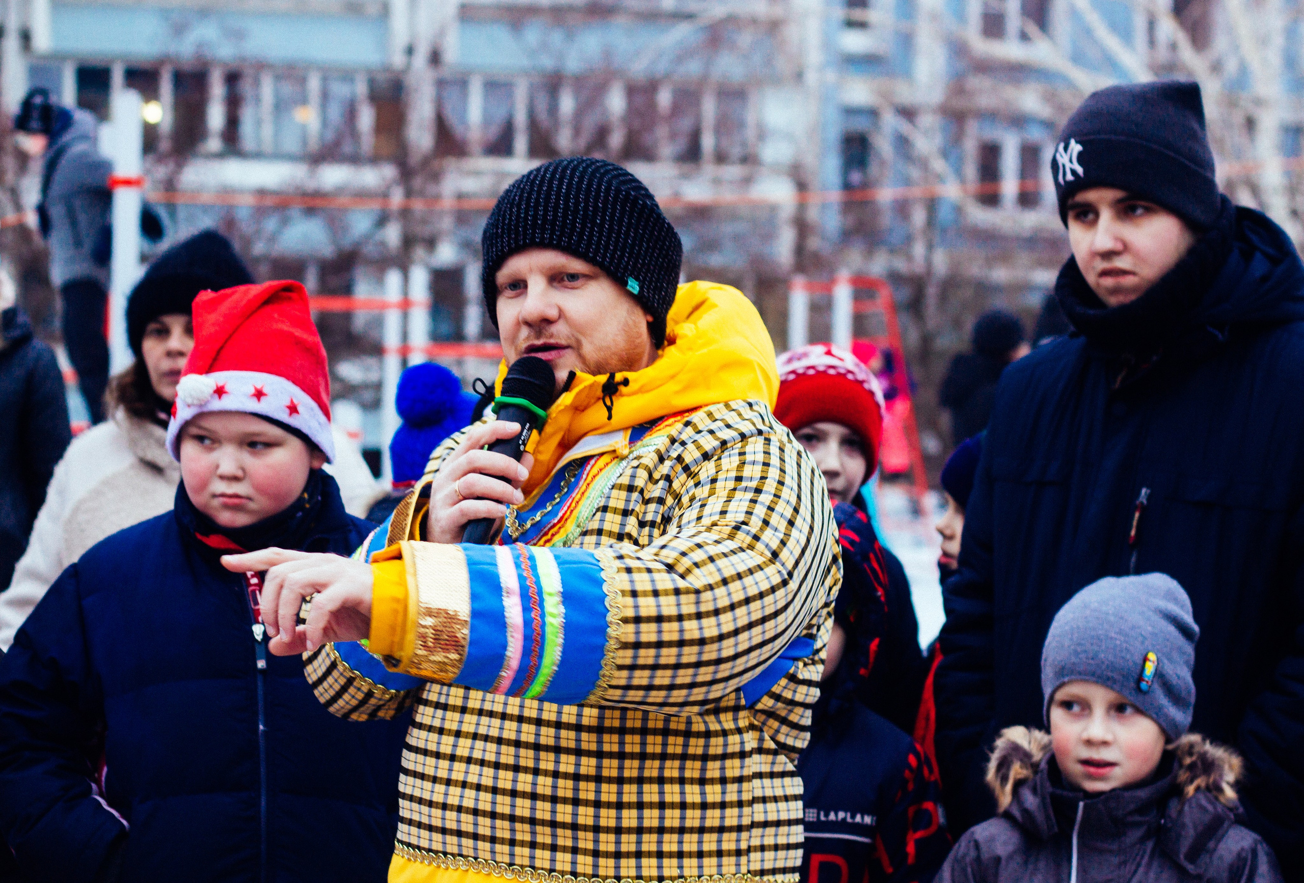 Дворовая ёлка. Детский и семейный фотограф, фотограф мероприятий Нижний Новгород